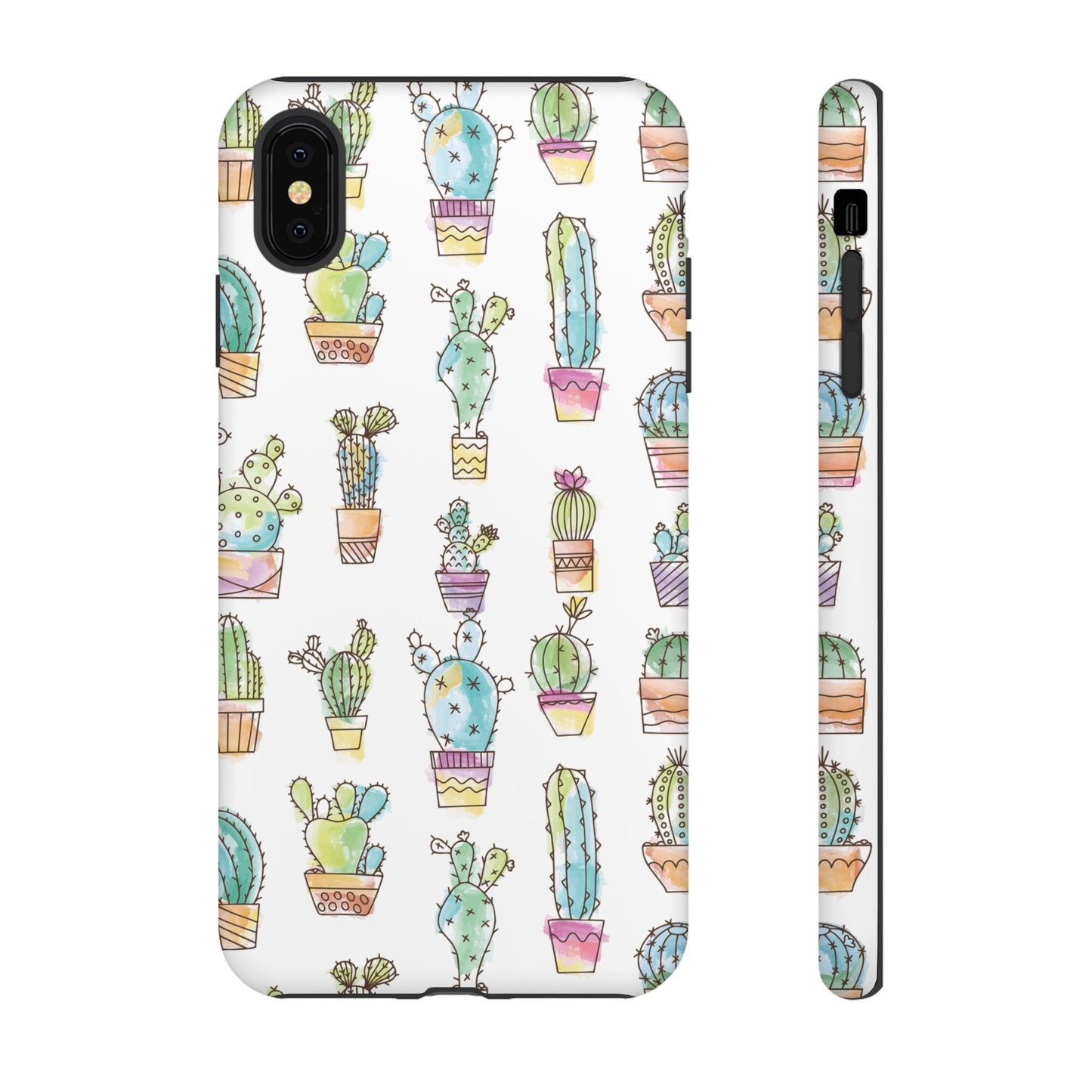 Pastel Cactus Love Phone Case
