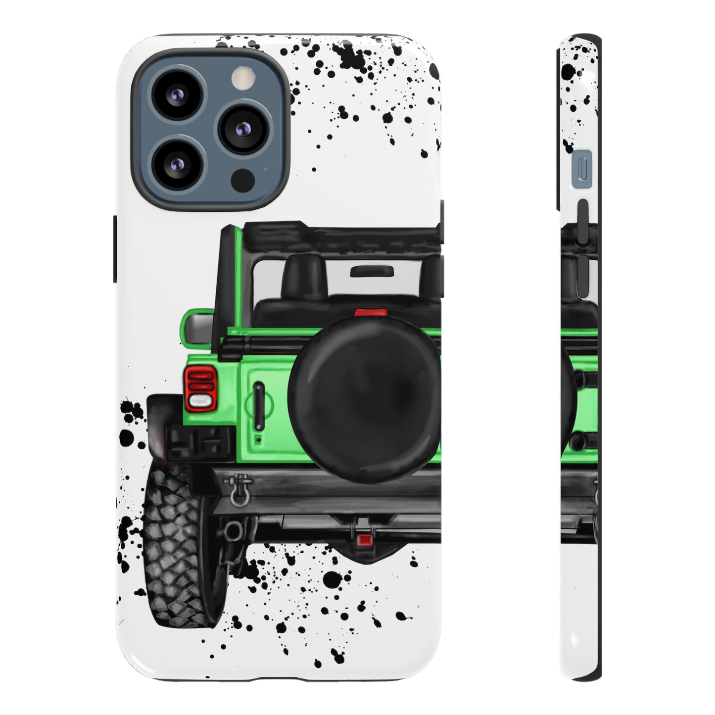 Off Road Life Green Protective Case for Iphone, Google and Samsung