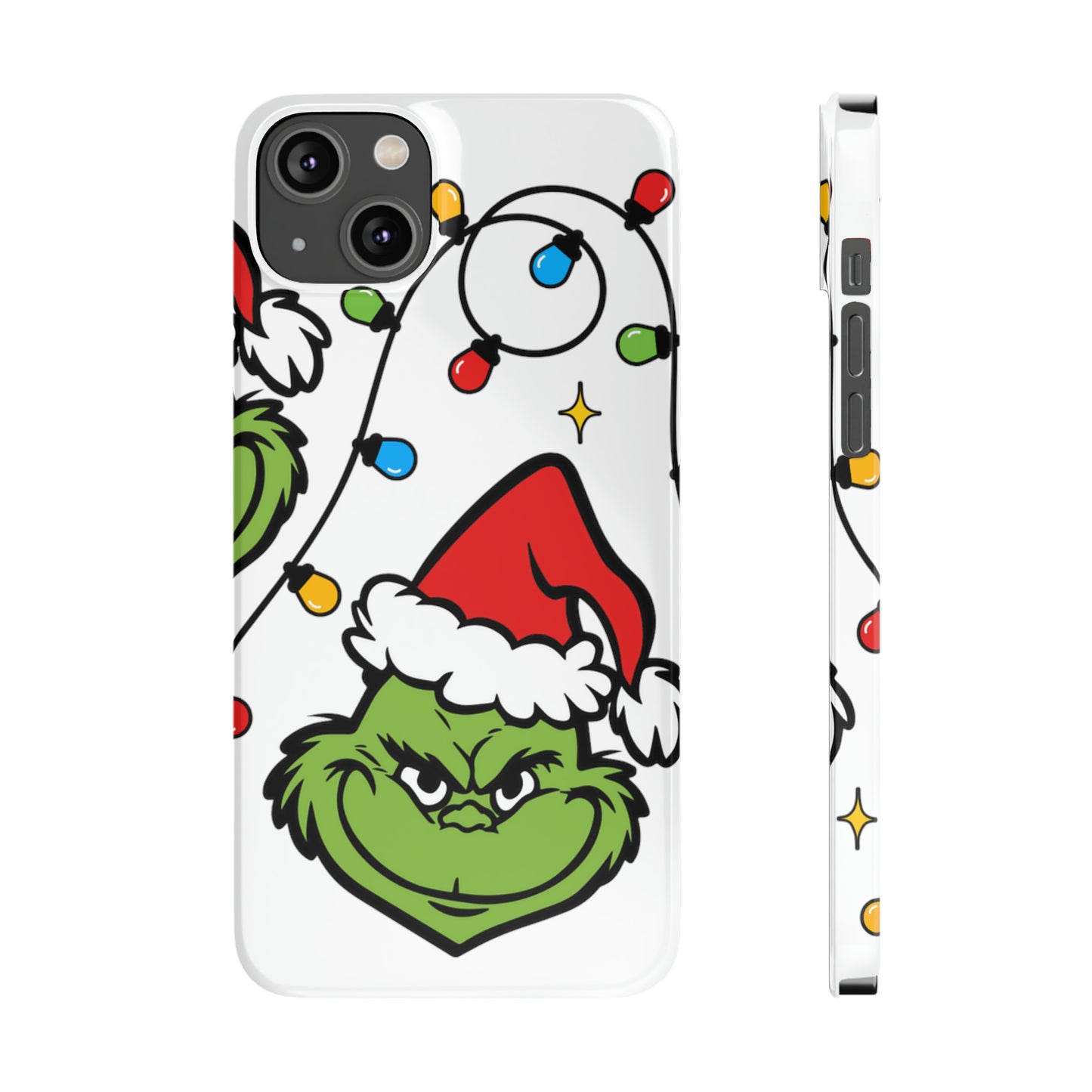 Grinchmas Lights Slim Phone Case for Iphone