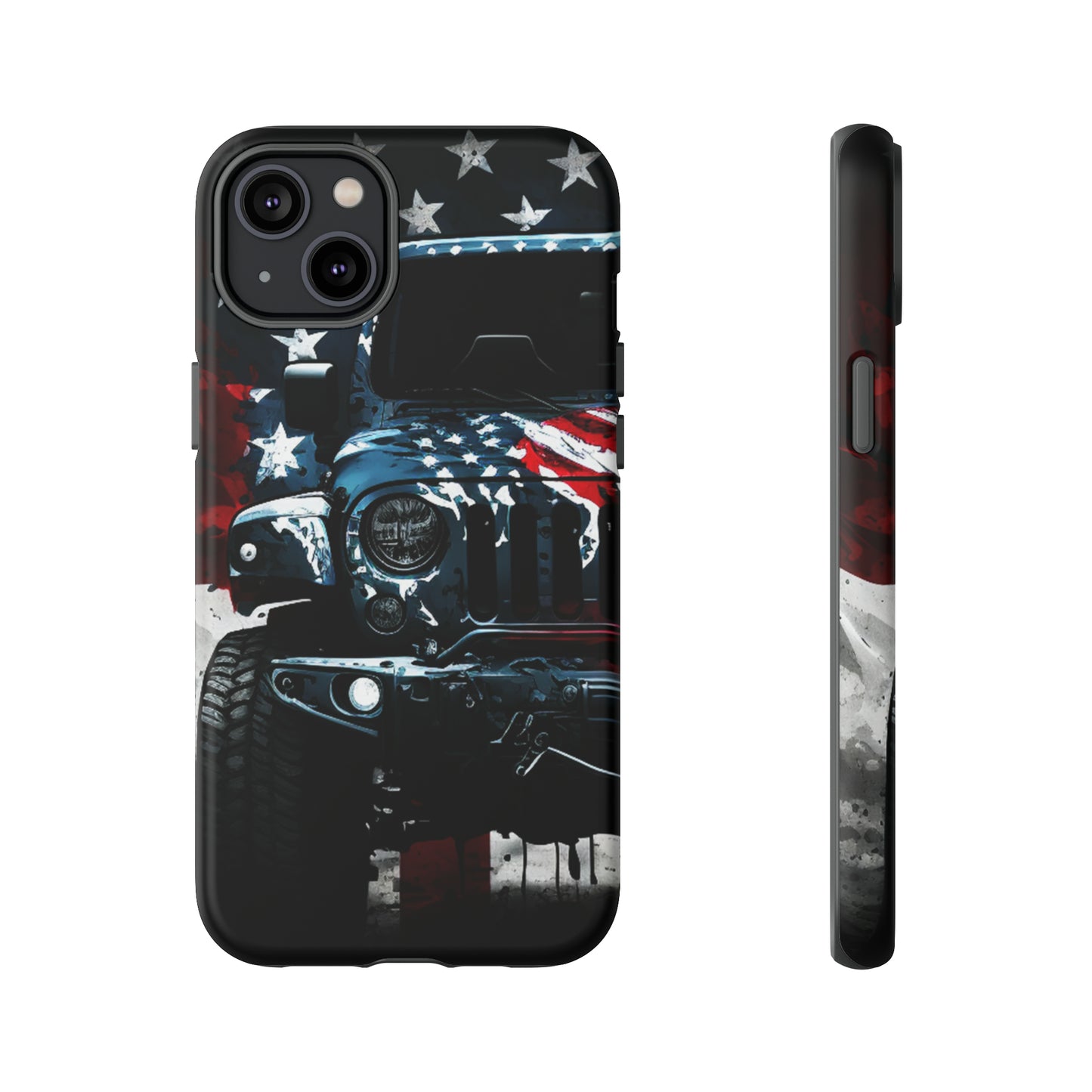 Off Roading Patriotic Protective Drop Proof Case Iphone, Samsung and Google phones