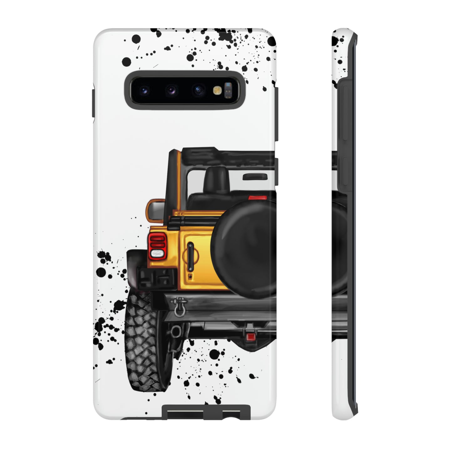 Off Road Life Yellow Protective Case for Iphone, Google and Samsung