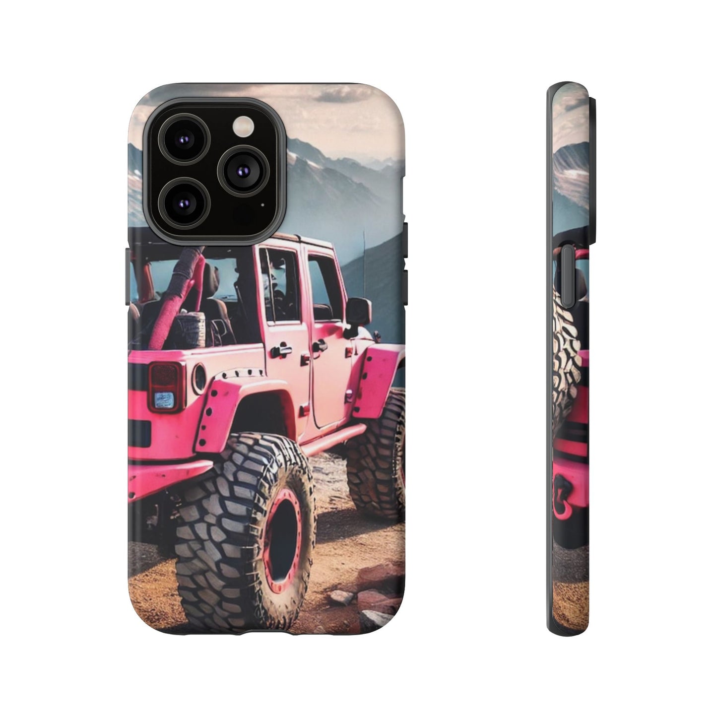 Pink Off Road Girl Phone Case
