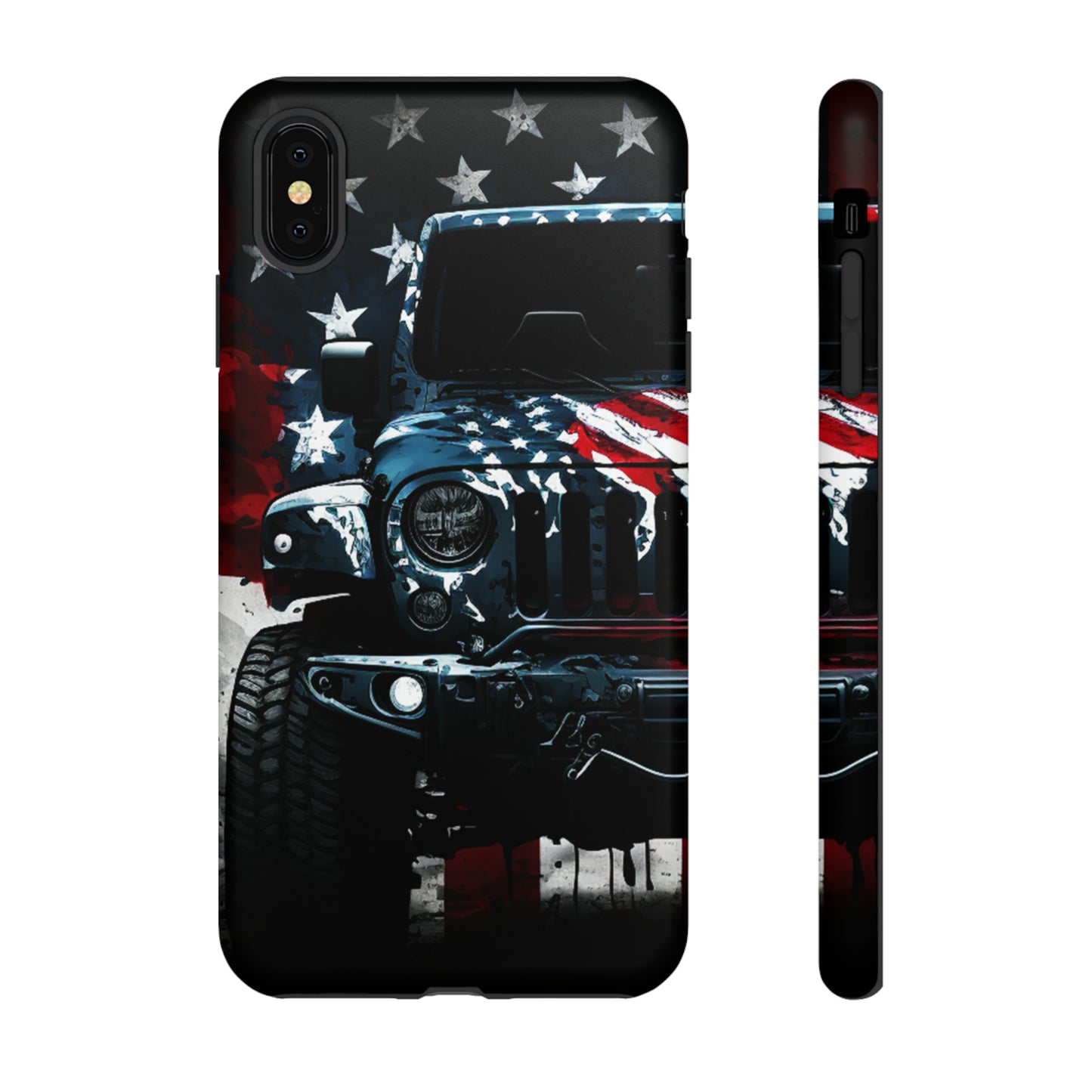 Off Roading Patriotic Protective Drop Proof Case Iphone, Samsung and Google phones