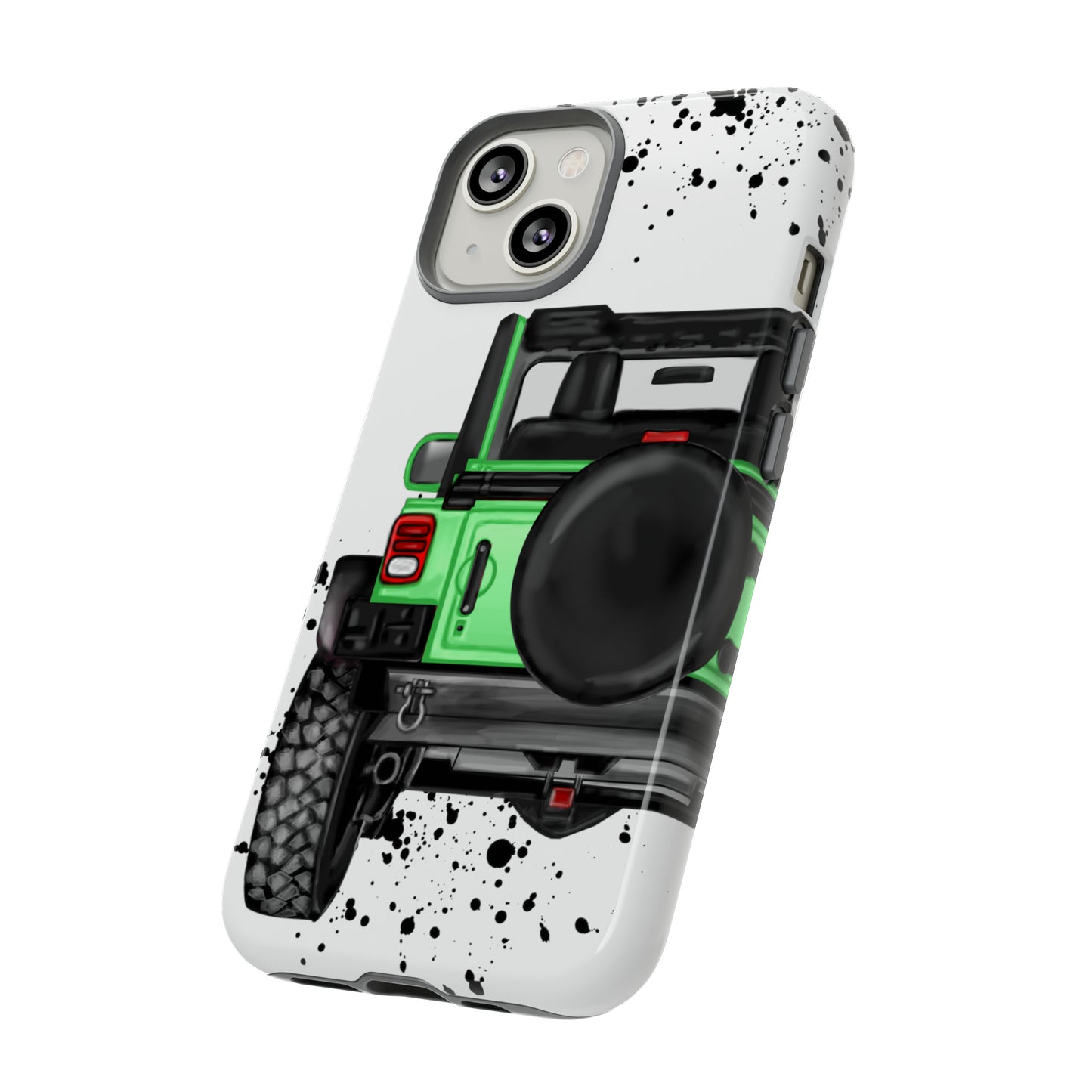 Off Road Life Green Protective Case for Iphone, Google and Samsung