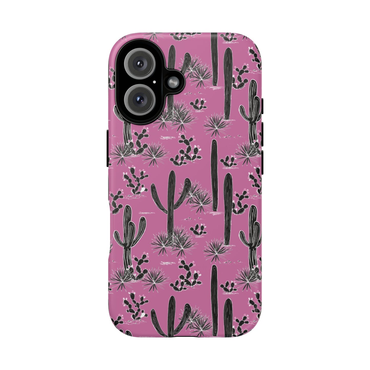Pink Cactus Love Phone Case