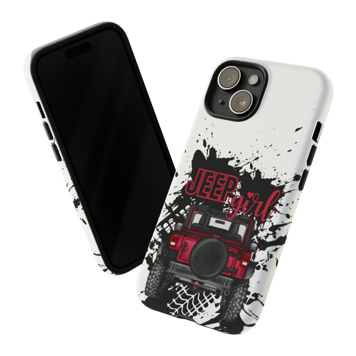 Off Road Girl Red Tough Cases