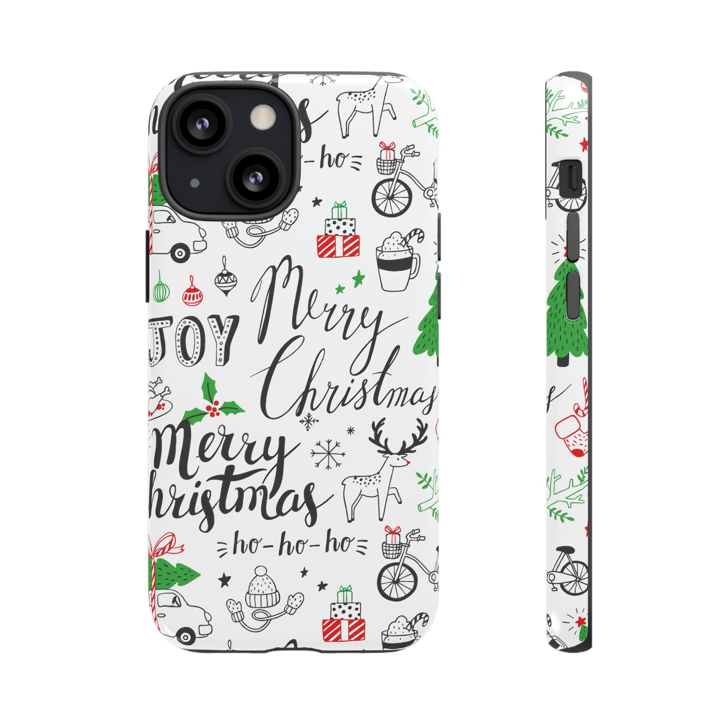 Merry Christmas Protective Phone Case for Iphone, Samsung and Google Phones