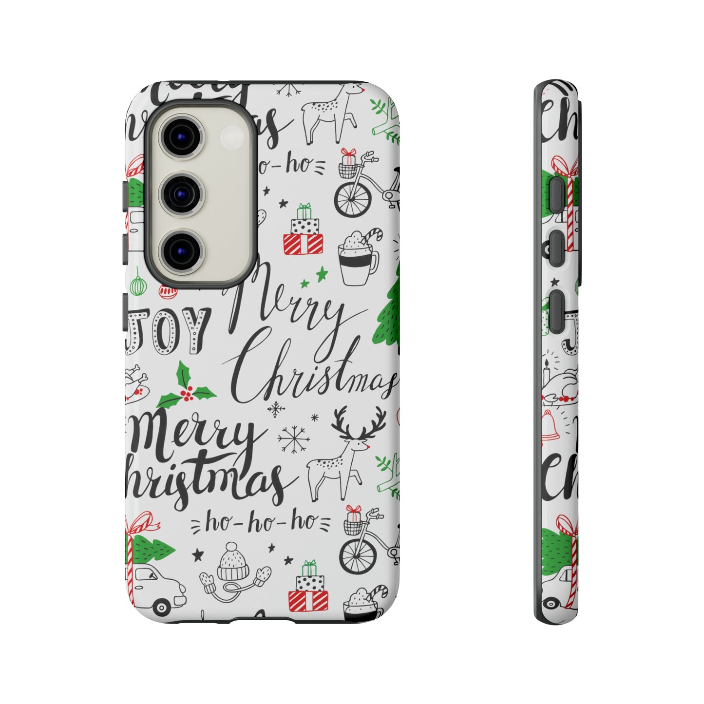 Merry Christmas Protective Phone Case for Iphone, Samsung and Google Phones