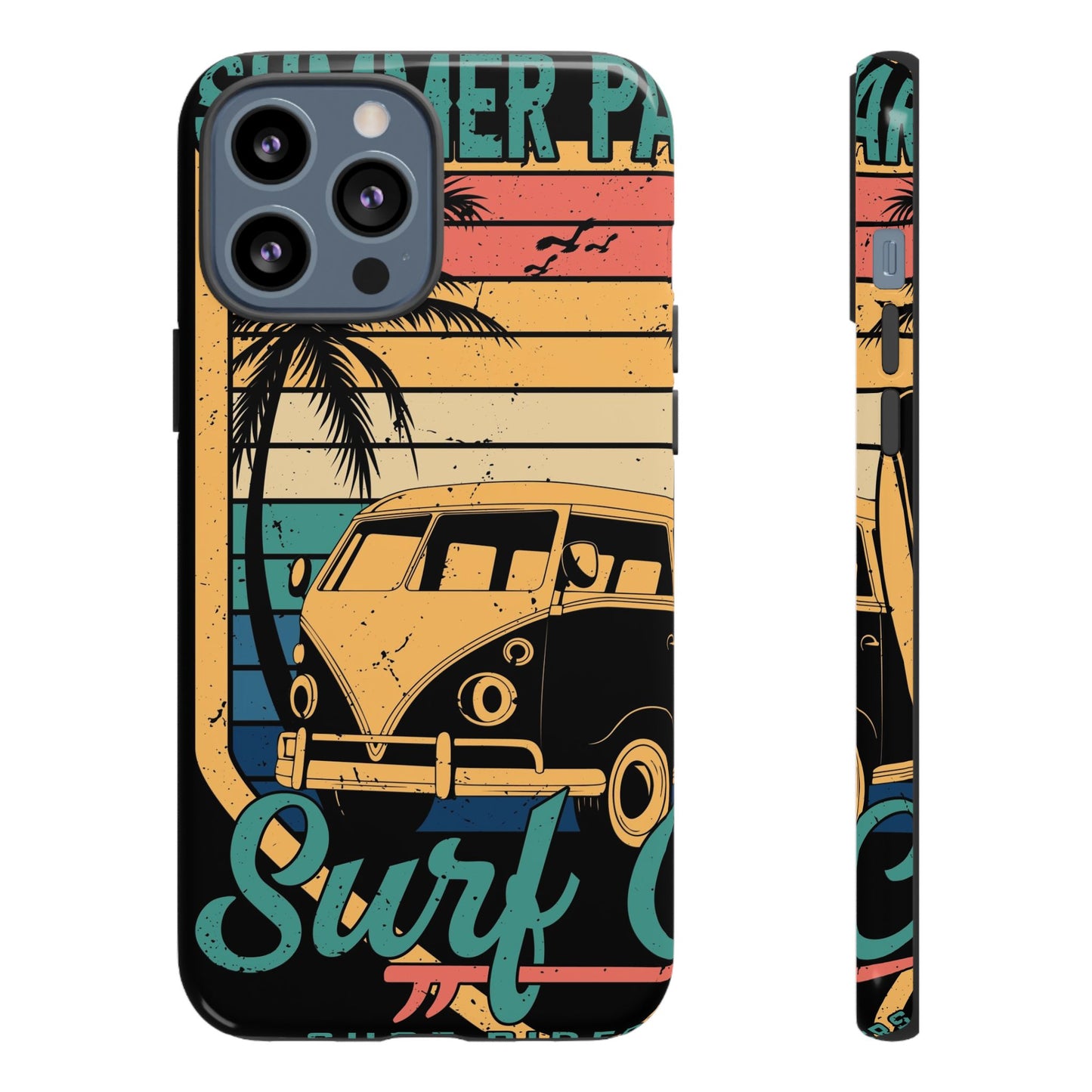 Retro Van Surf Summer Protective Phone Case
