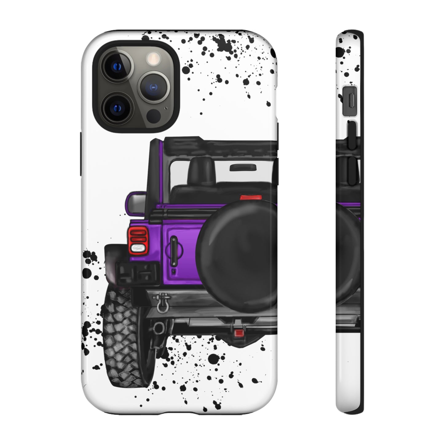 Off Road Life Purple Protective Case for Iphone, Google and Samsung