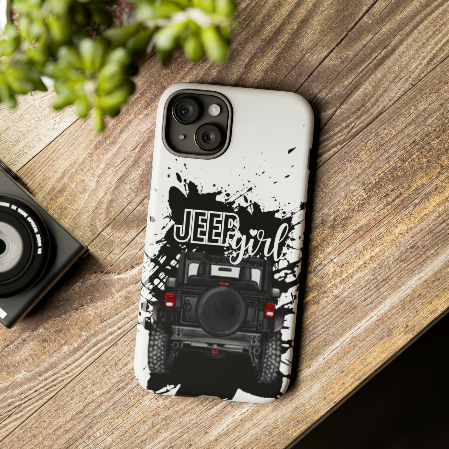 Off Road Girl Black Tough Cases