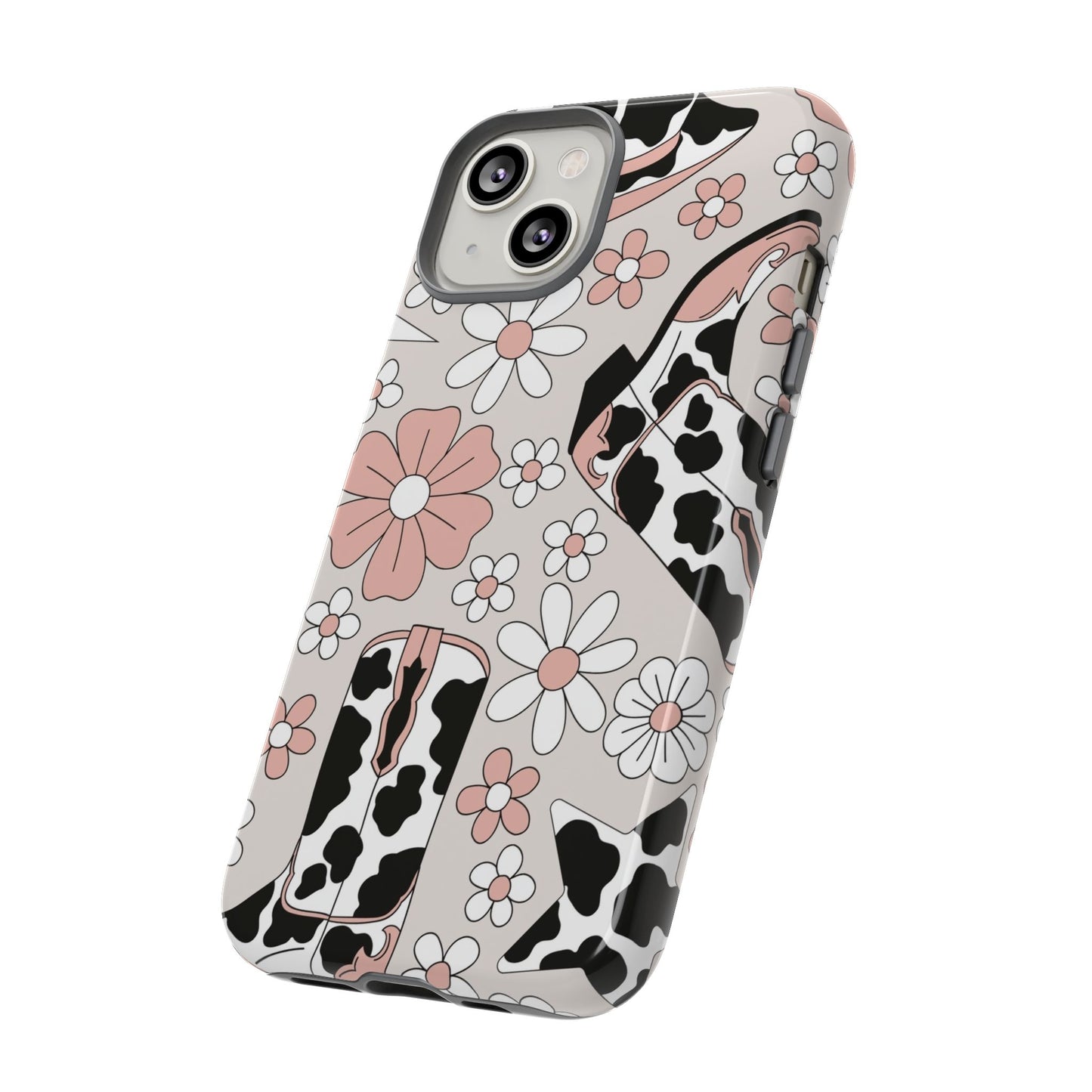 Western Flower Protective Phone Case for Google, Iphone and Samsung Phones