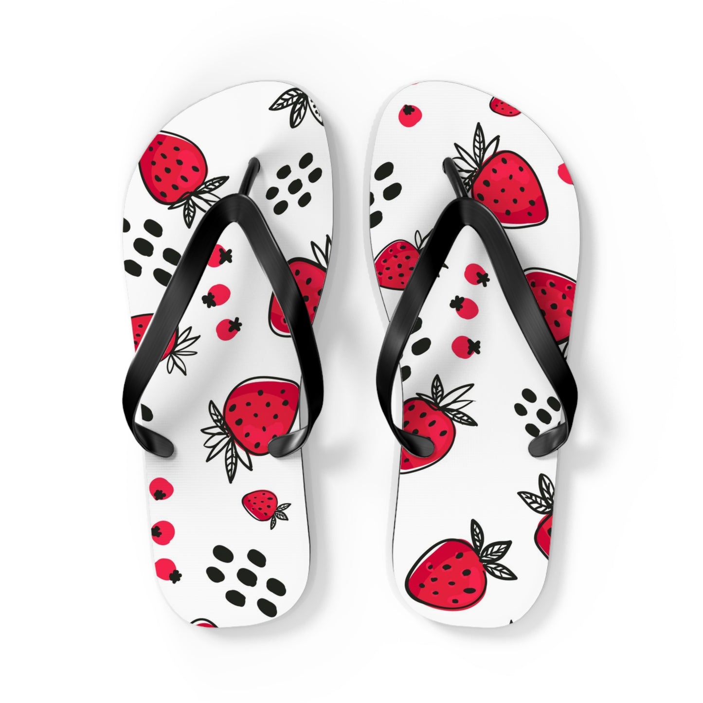 Strawberry Summer Flip Flops