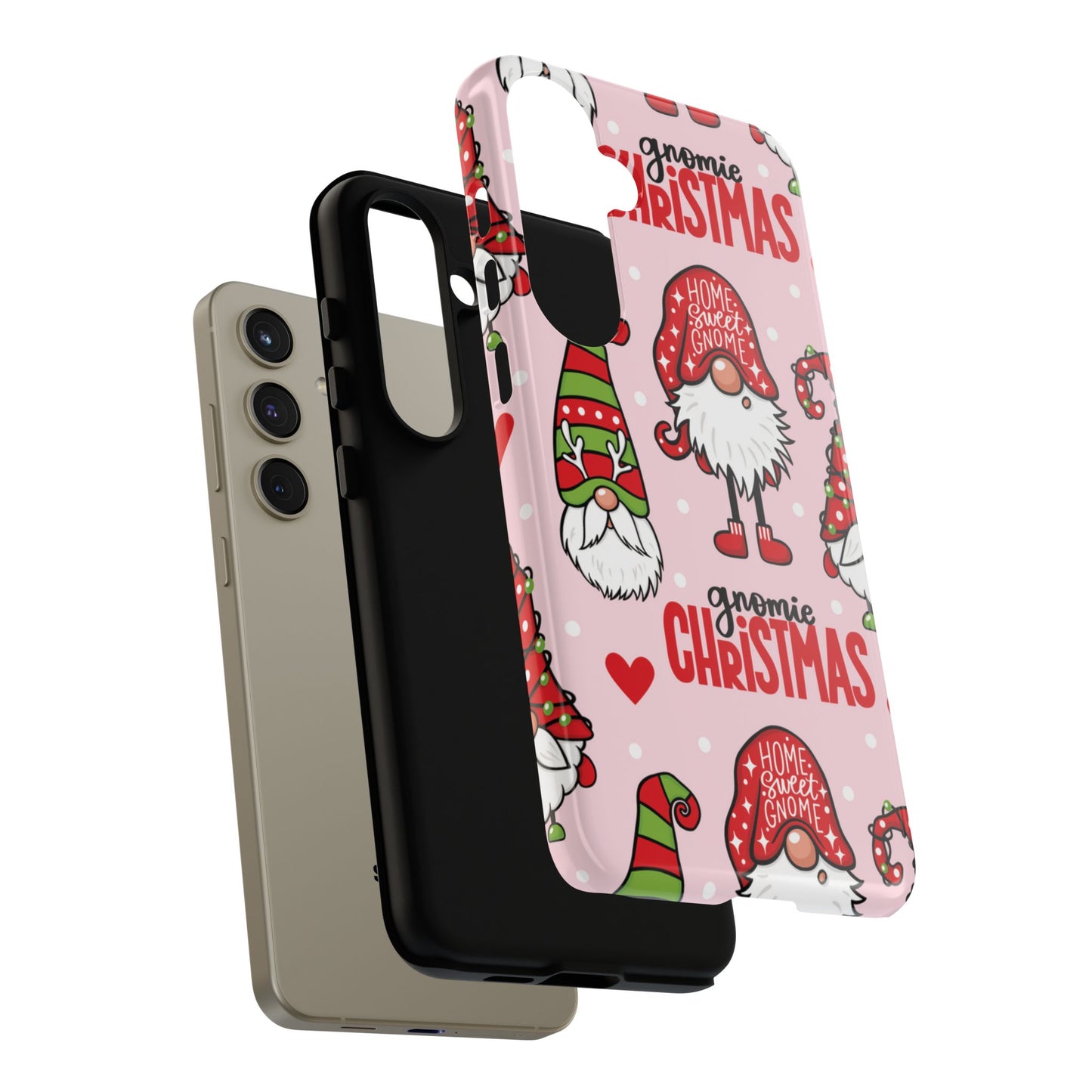 Gnomie Christmas Wrangler Protective Phone Case for Iphone, Samsung and Google Phones