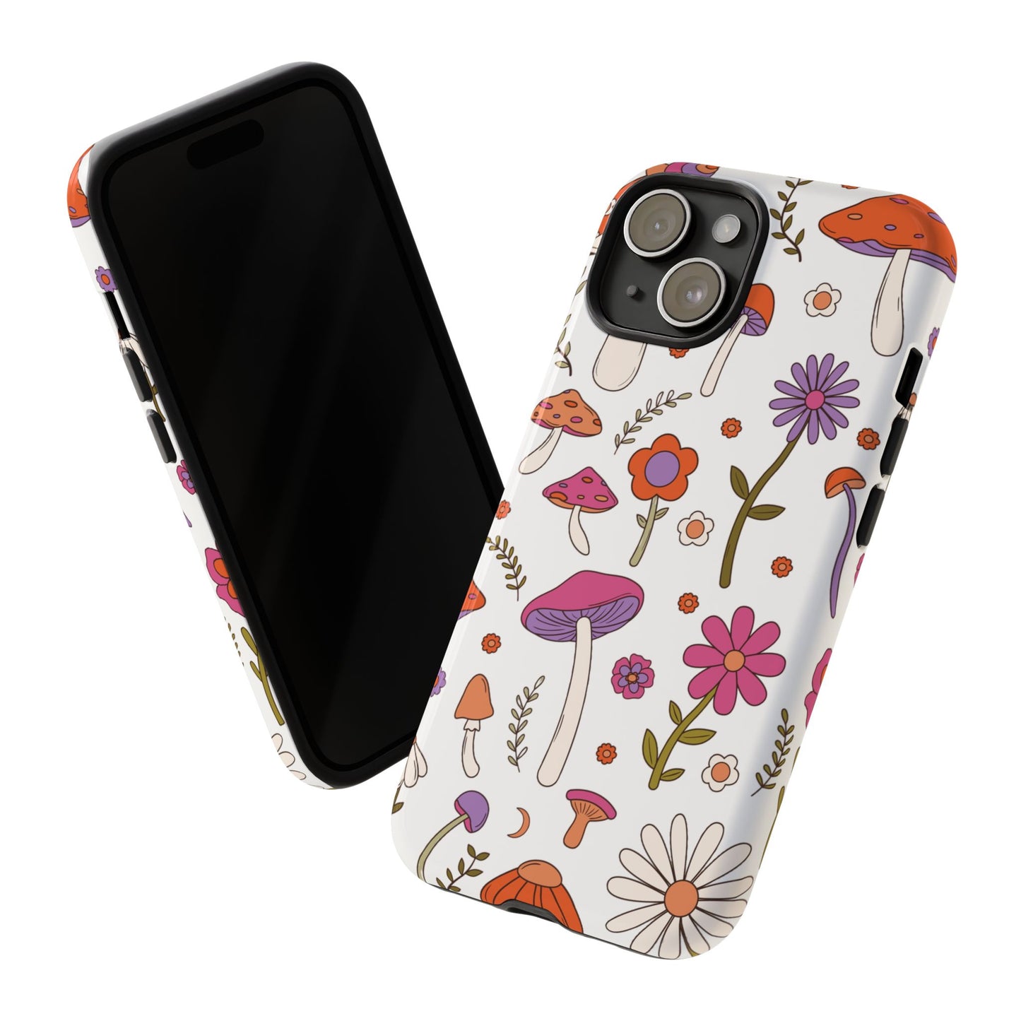 Mushrooms Protective Phone Case