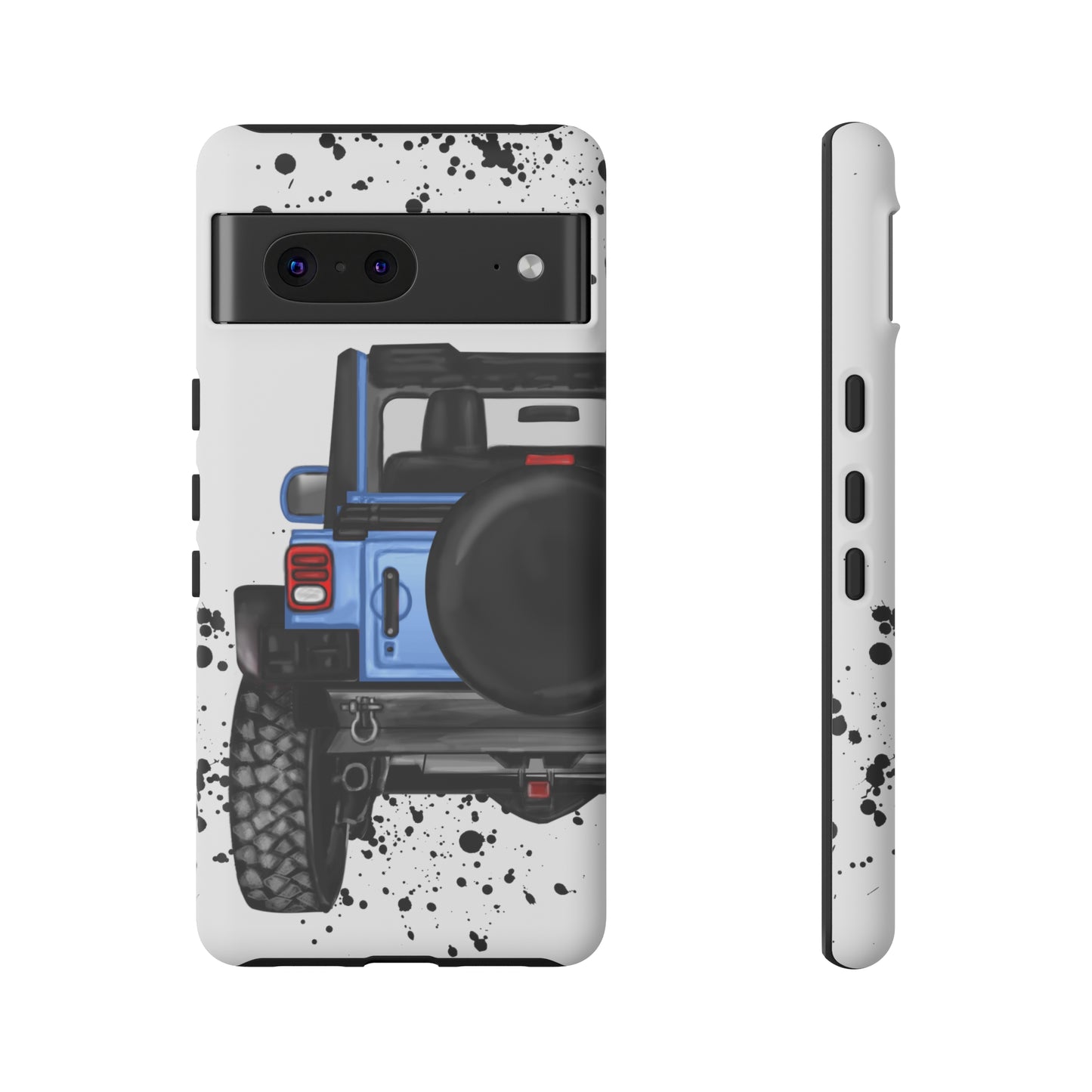 Off Road Life Light Blue Protective Case for Iphone, Google and Samsung