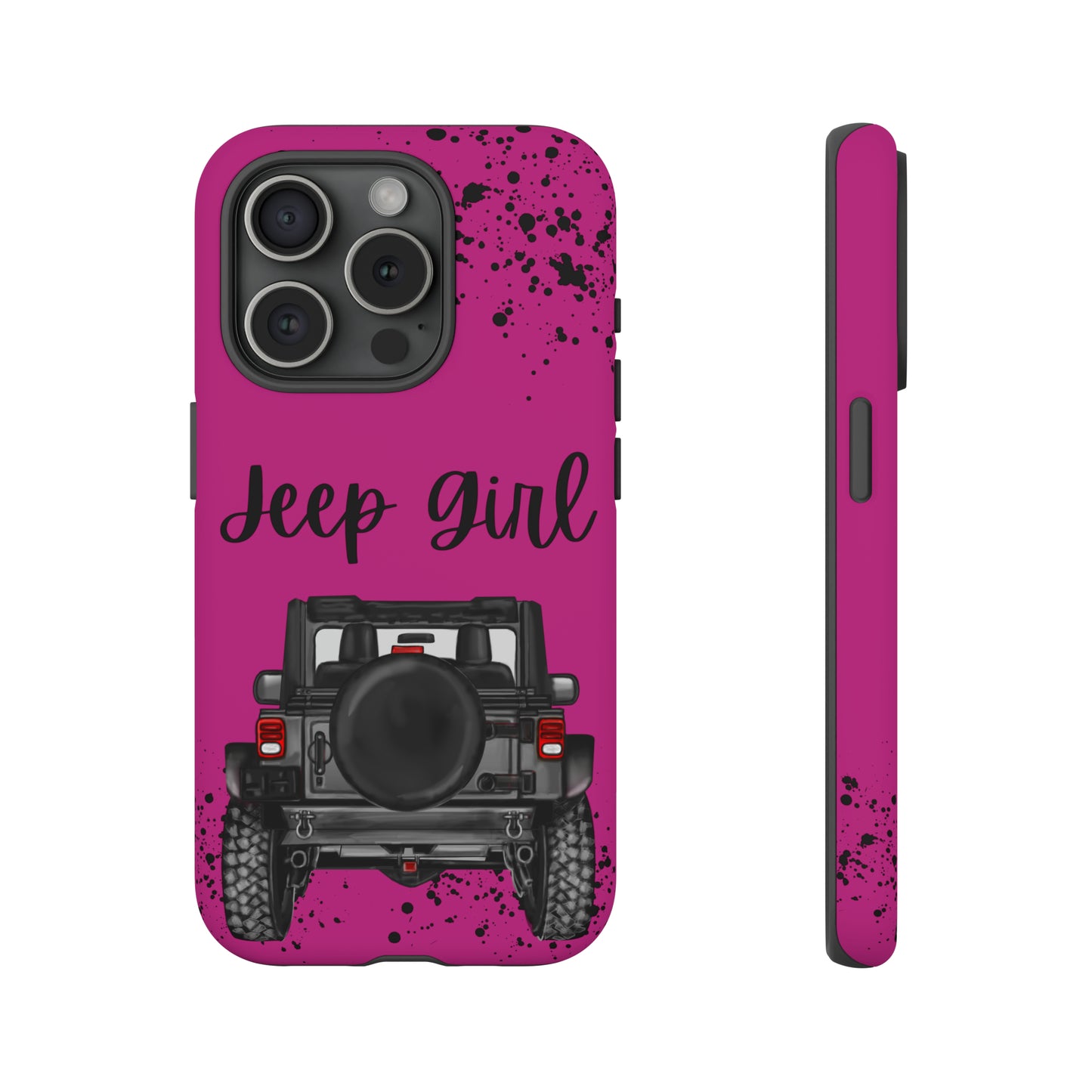 Off Road Girl Protective Phone case for Iphone, Google and Samsung phones