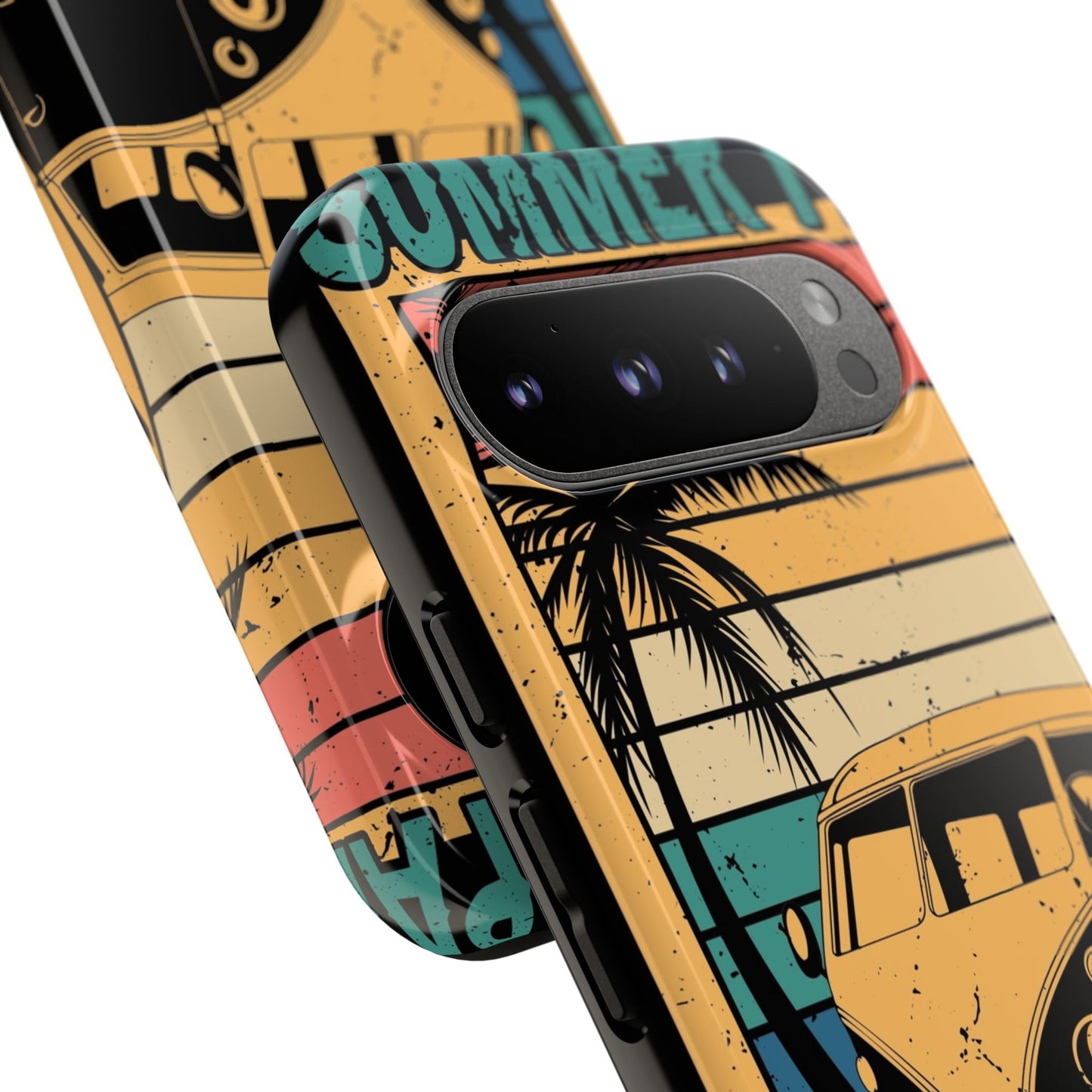 Retro Van Surf Summer Protective Phone Case