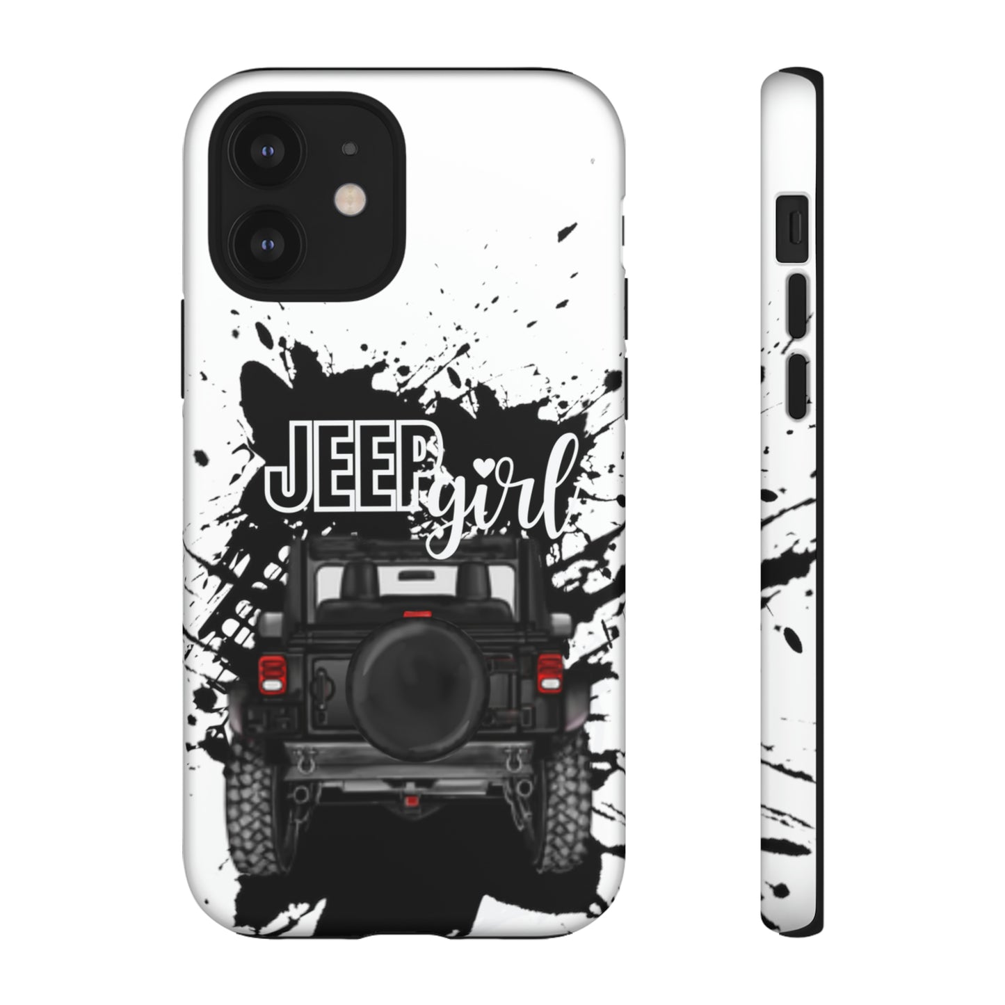 Off Road Girl Black Tough Cases