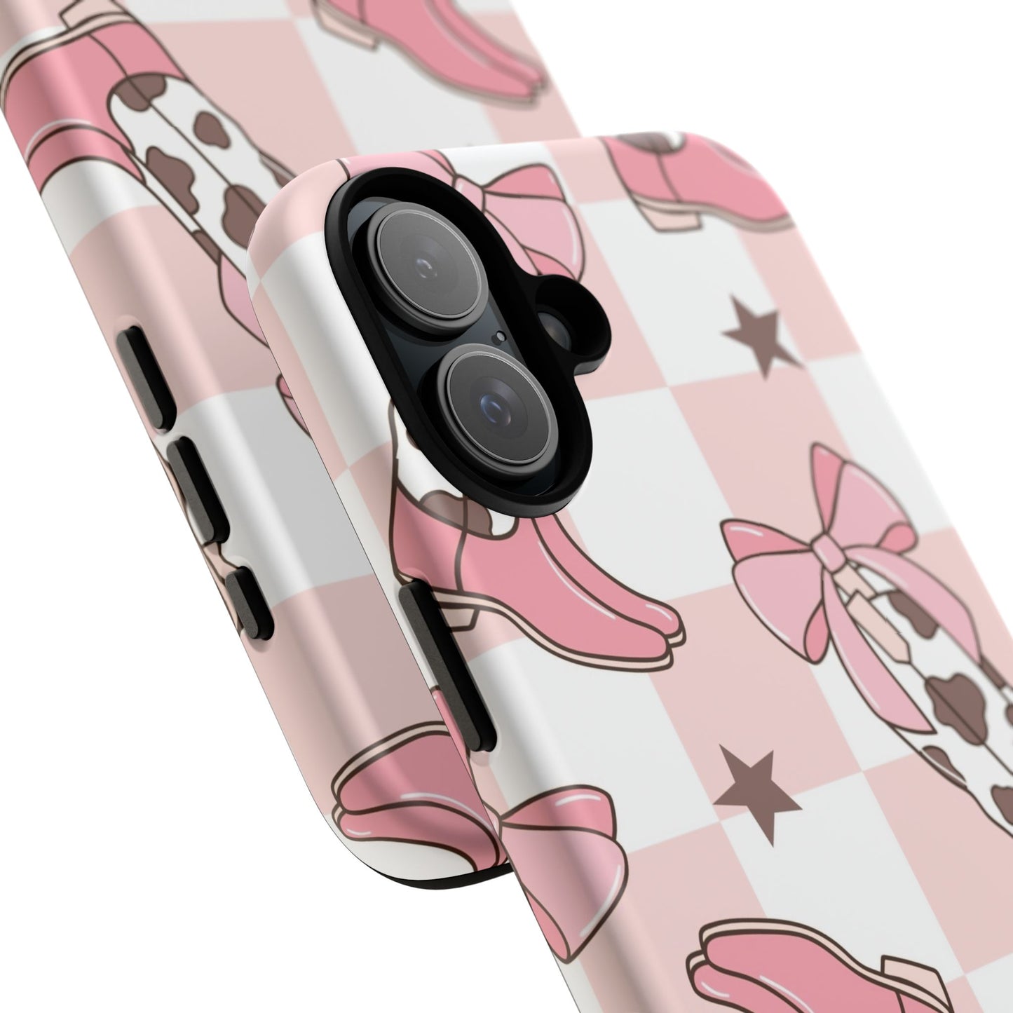 Cowboy Boots and Bows Protective Phone Case