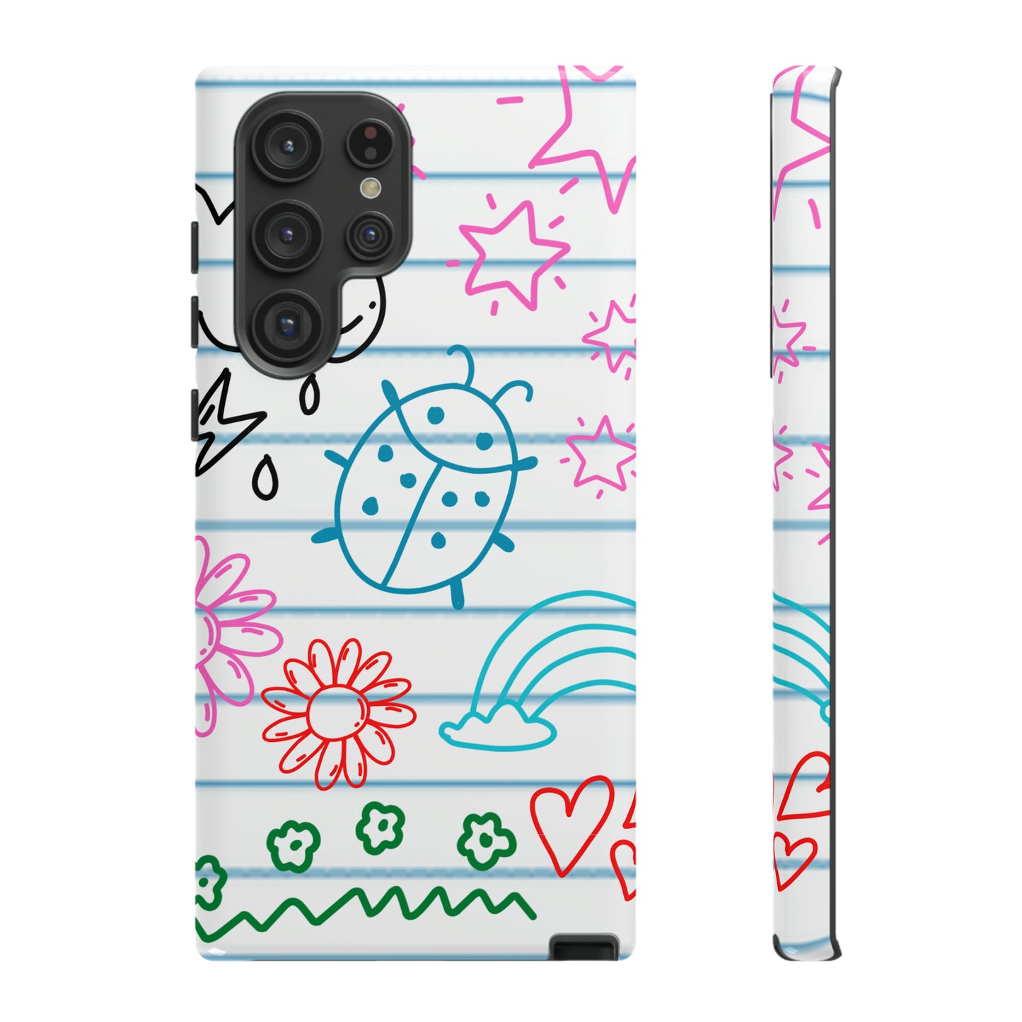 Kid Doodles Protective Phone Case for IPhone, Google and Samsung phones