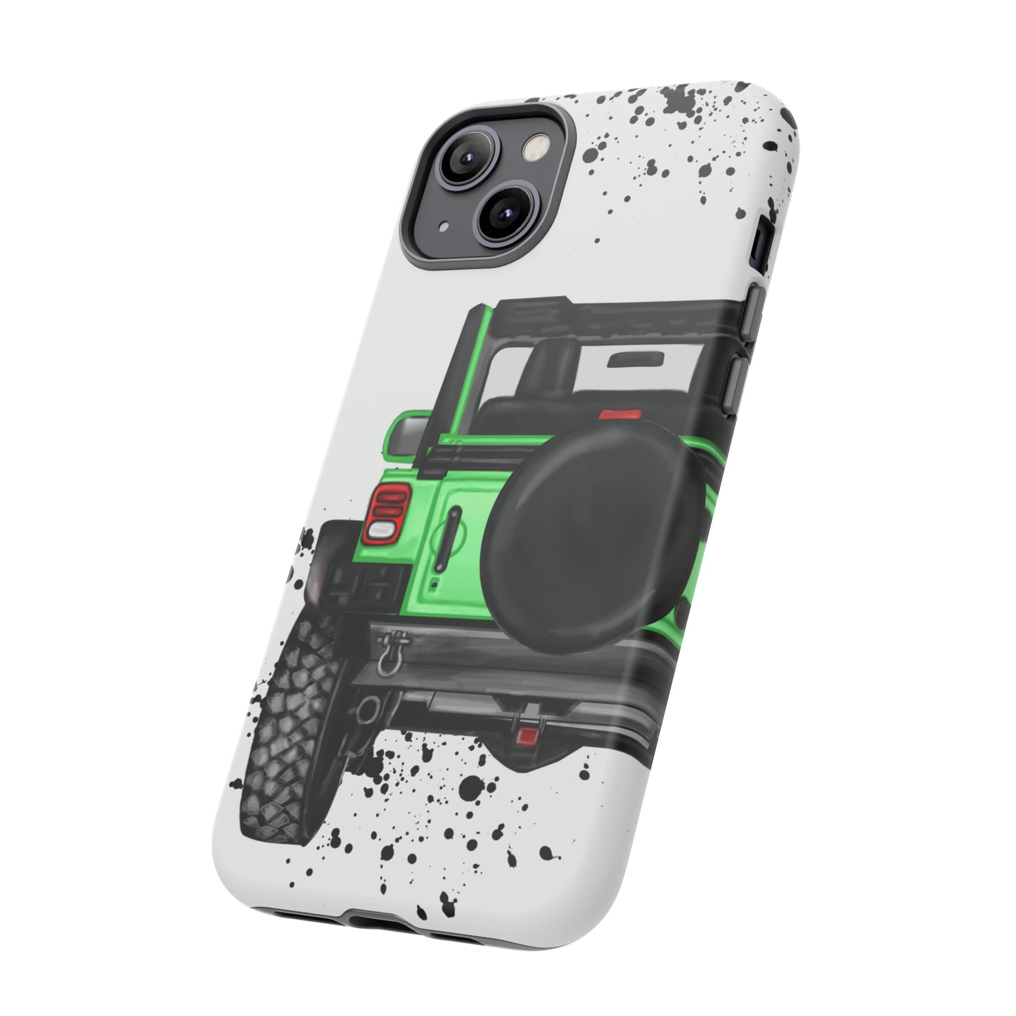 Off Road Life Green Protective Case for Iphone, Google and Samsung