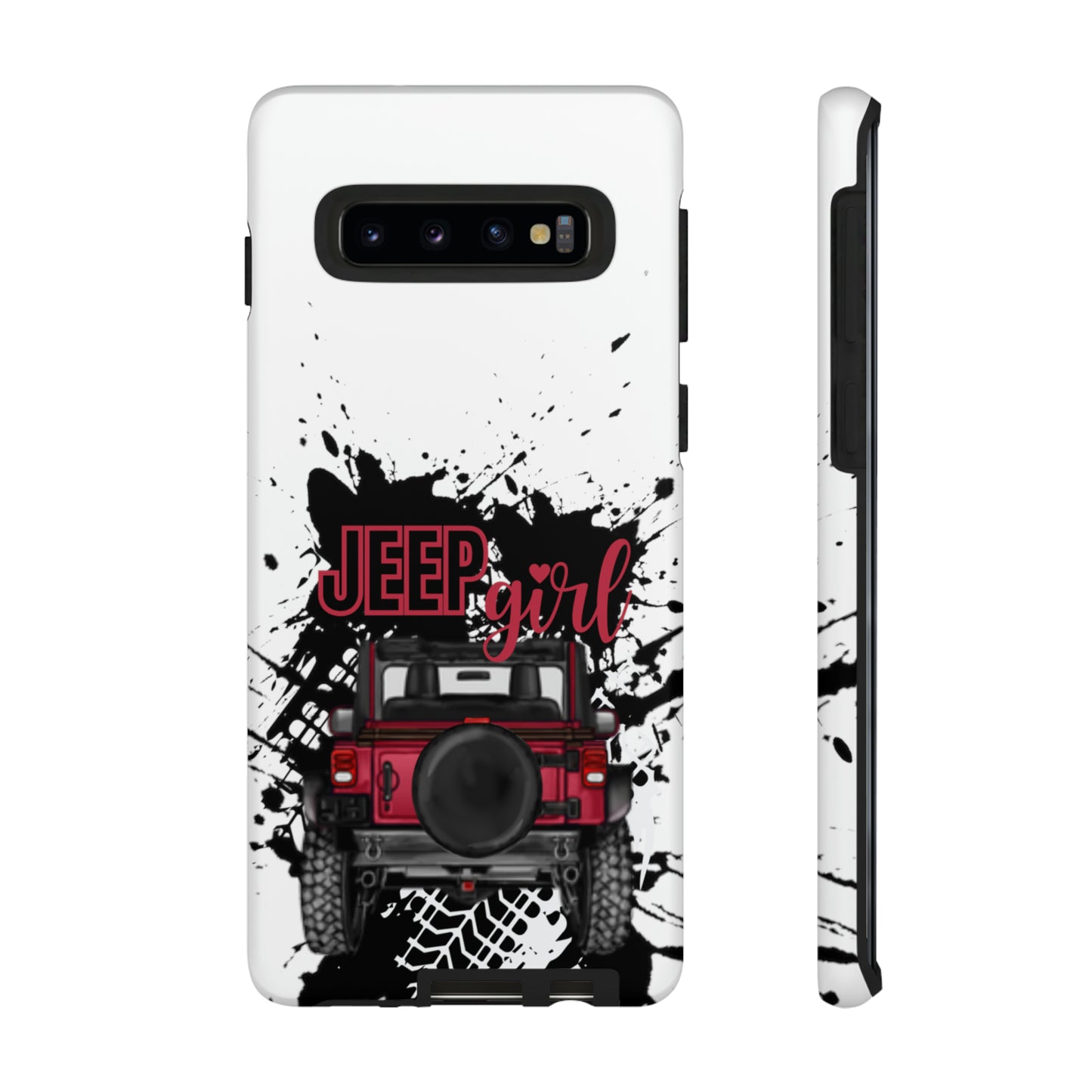 Off Road Girl Red Tough Cases