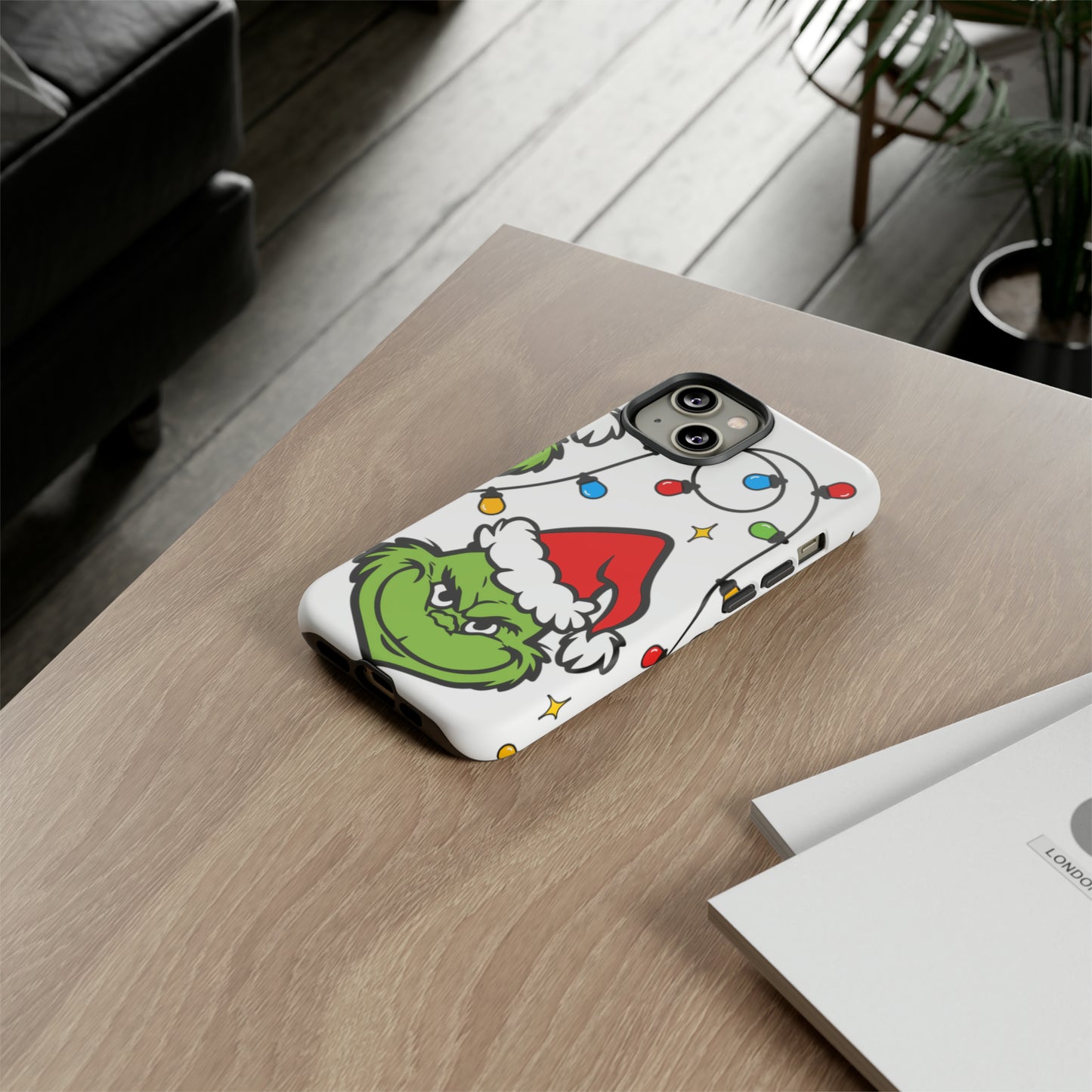 Grinchmas Lights Protective Case for IPhone, Samsung and Google Phones