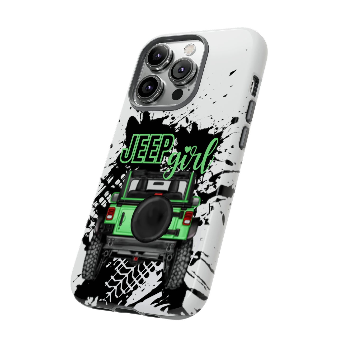 Off Road Girl Green Tough Cases