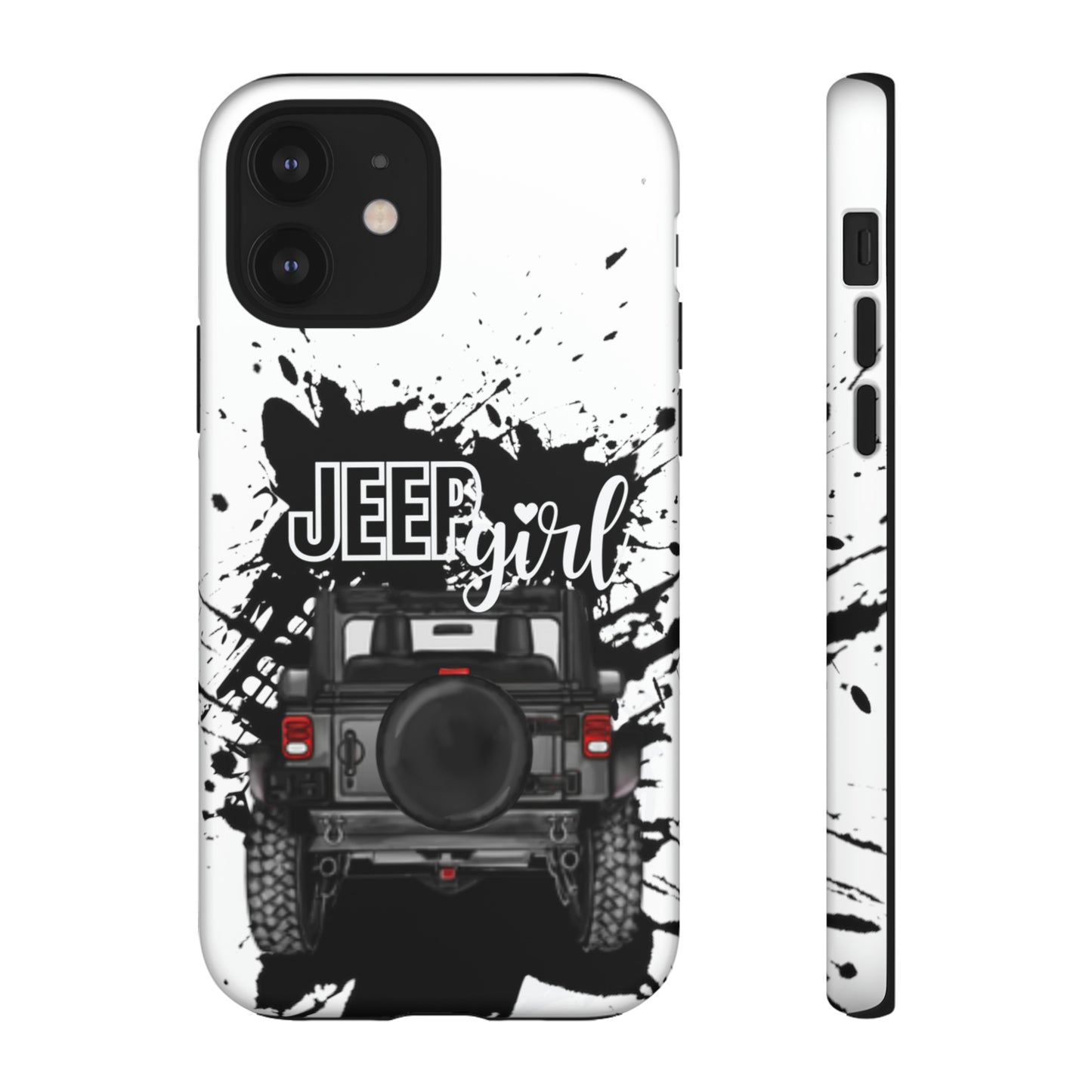 Off Road Girl Gray Tough Cases