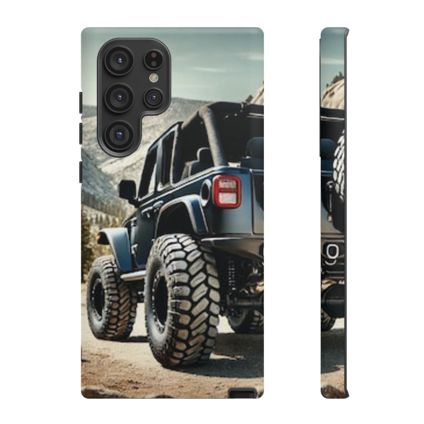Blue Off Road Protective Phone Case