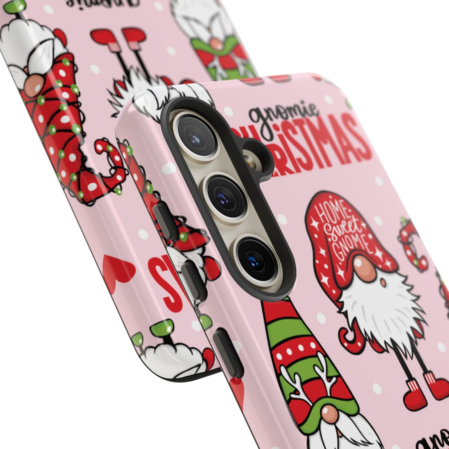 Gnomie Christmas Wrangler Protective Phone Case for Iphone, Samsung and Google Phones