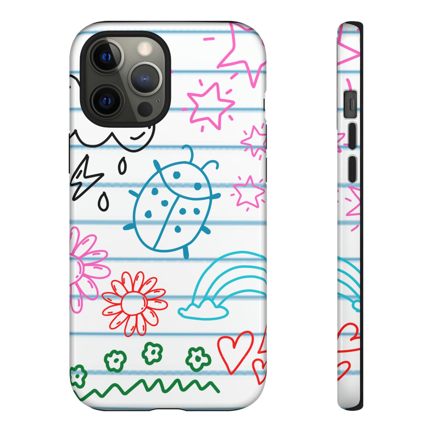 Kid Doodles Protective Phone Case for IPhone, Google and Samsung phones