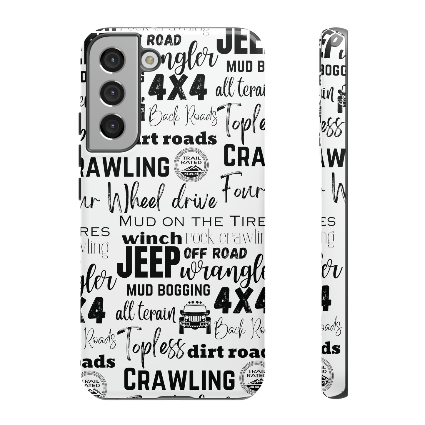 Off Road Subway Art Protective Phone Case for Iphone, Samsung and Google Phones