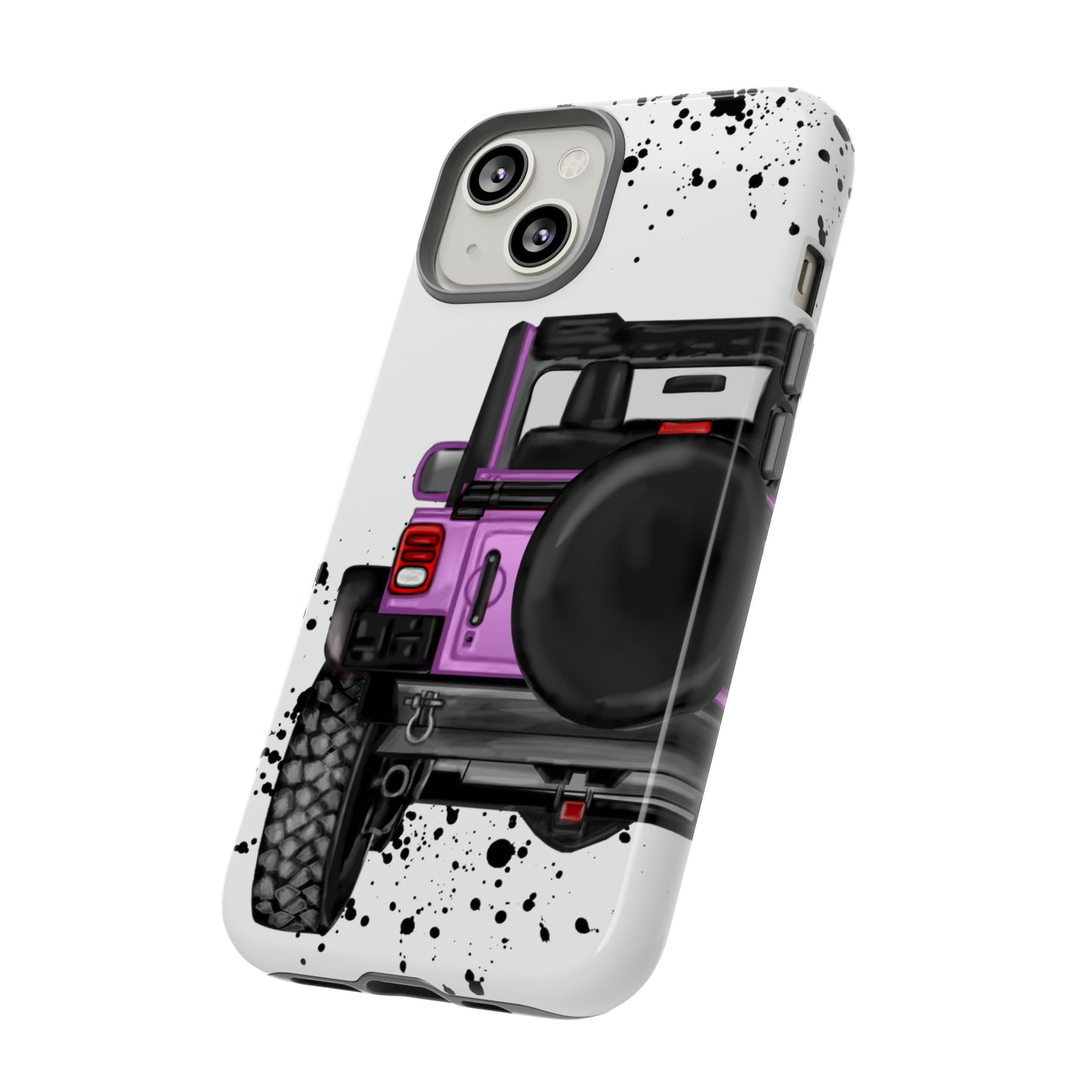 Off Road Life Charcoal Pink/Light Purple Protective Case for Iphone, Google and Samsung