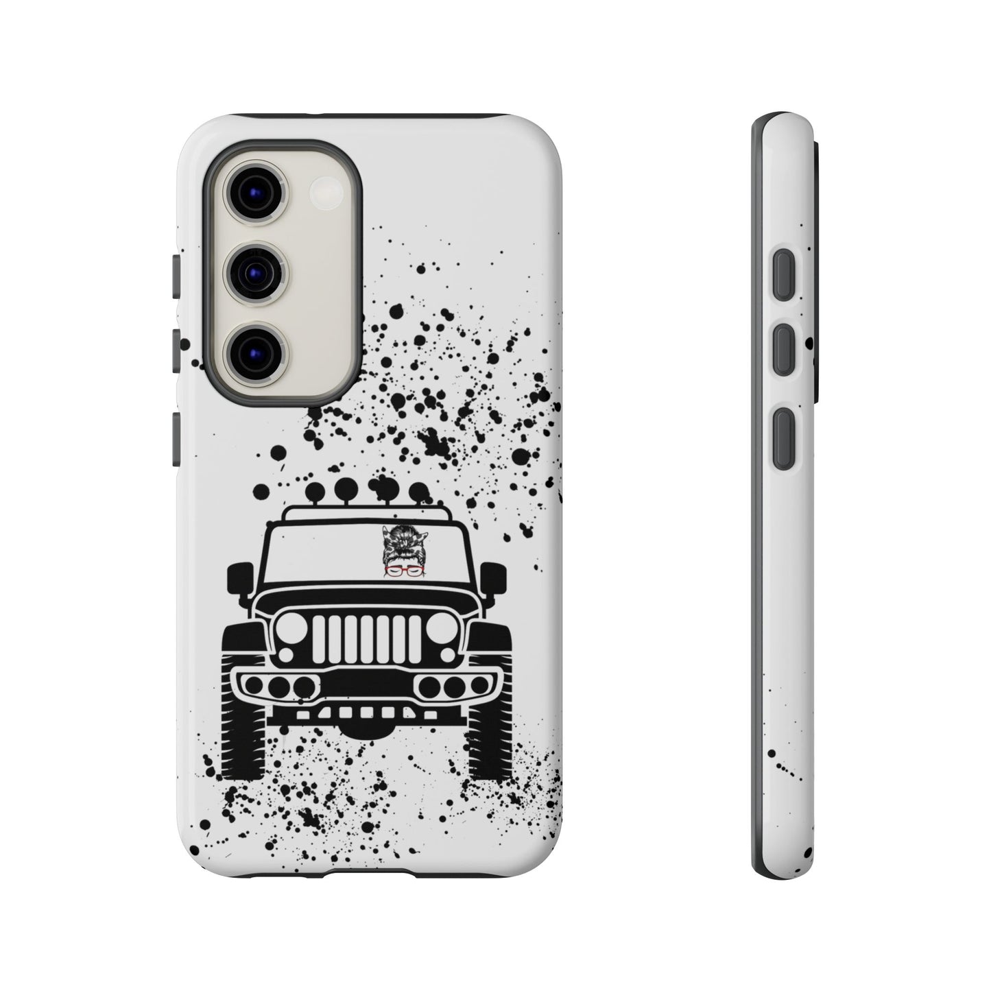 Off Road Girl with Glasses Tough Cases