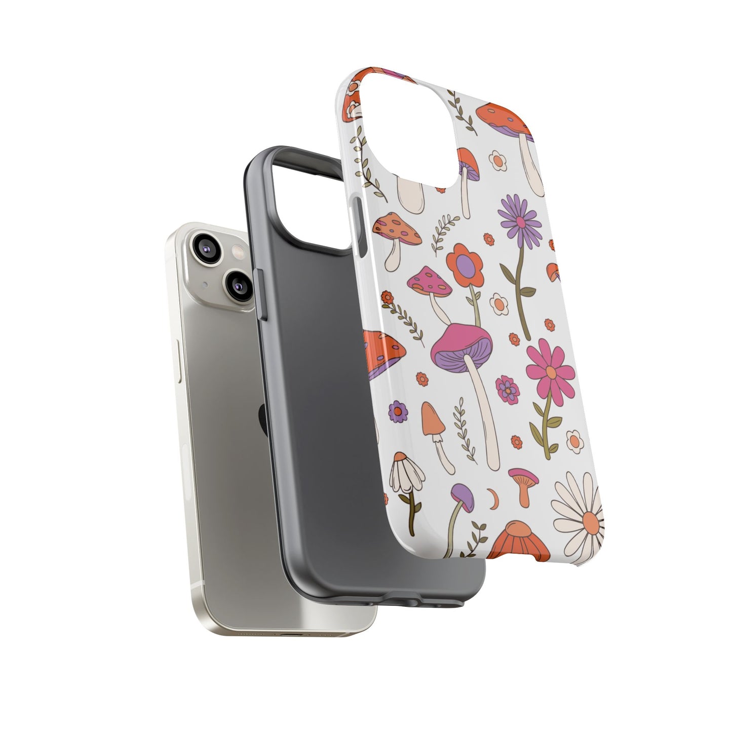 Mushrooms Protective Phone Case