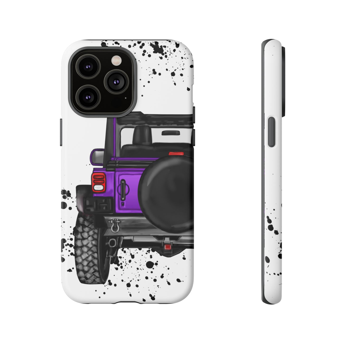 Off Road Life Purple Protective Case for Iphone, Google and Samsung