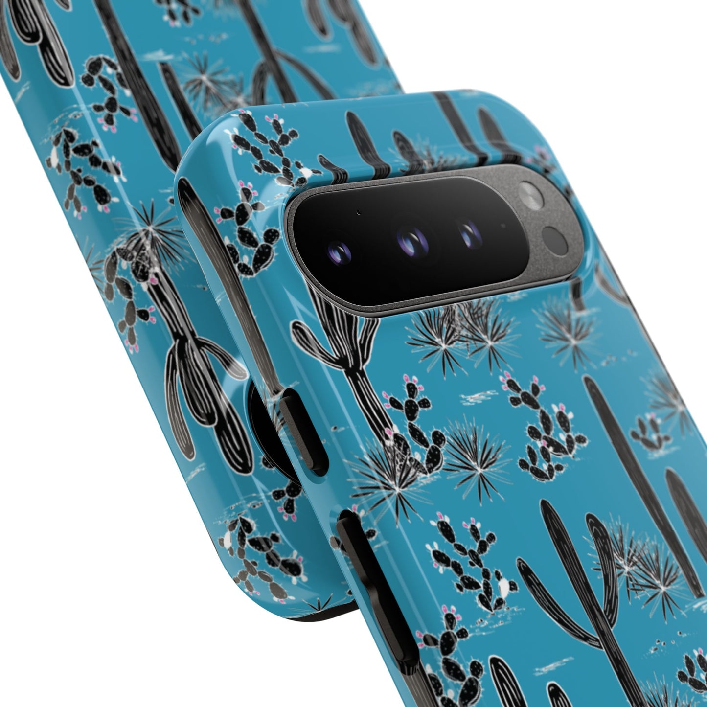 Turquoise Cactus Love Phone Case