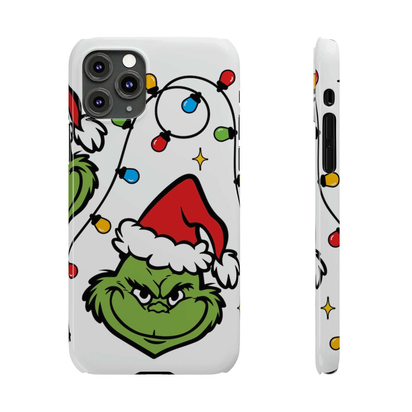 Grinchmas Lights Slim Phone Case for Iphone