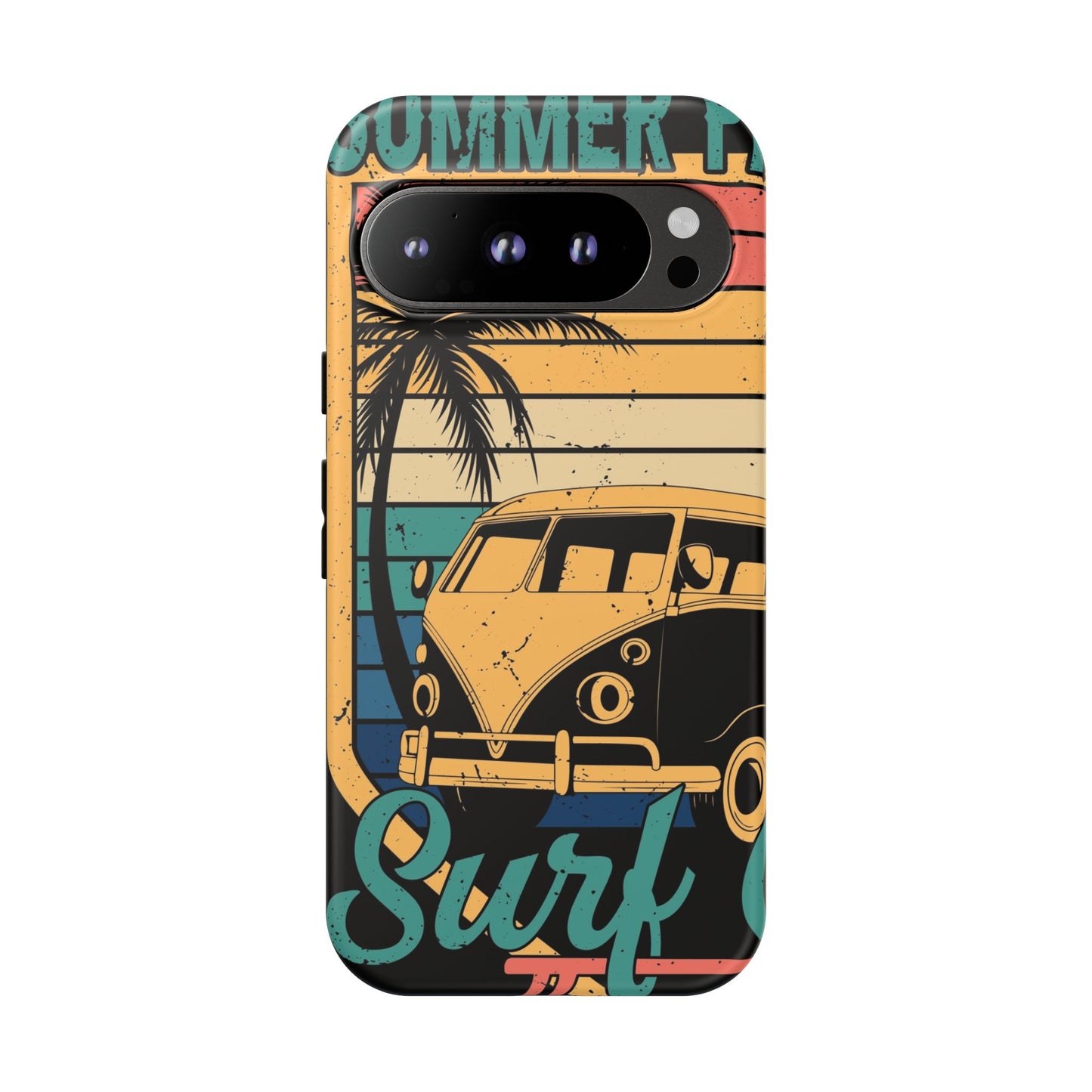 Retro Van Surf Summer Protective Phone Case