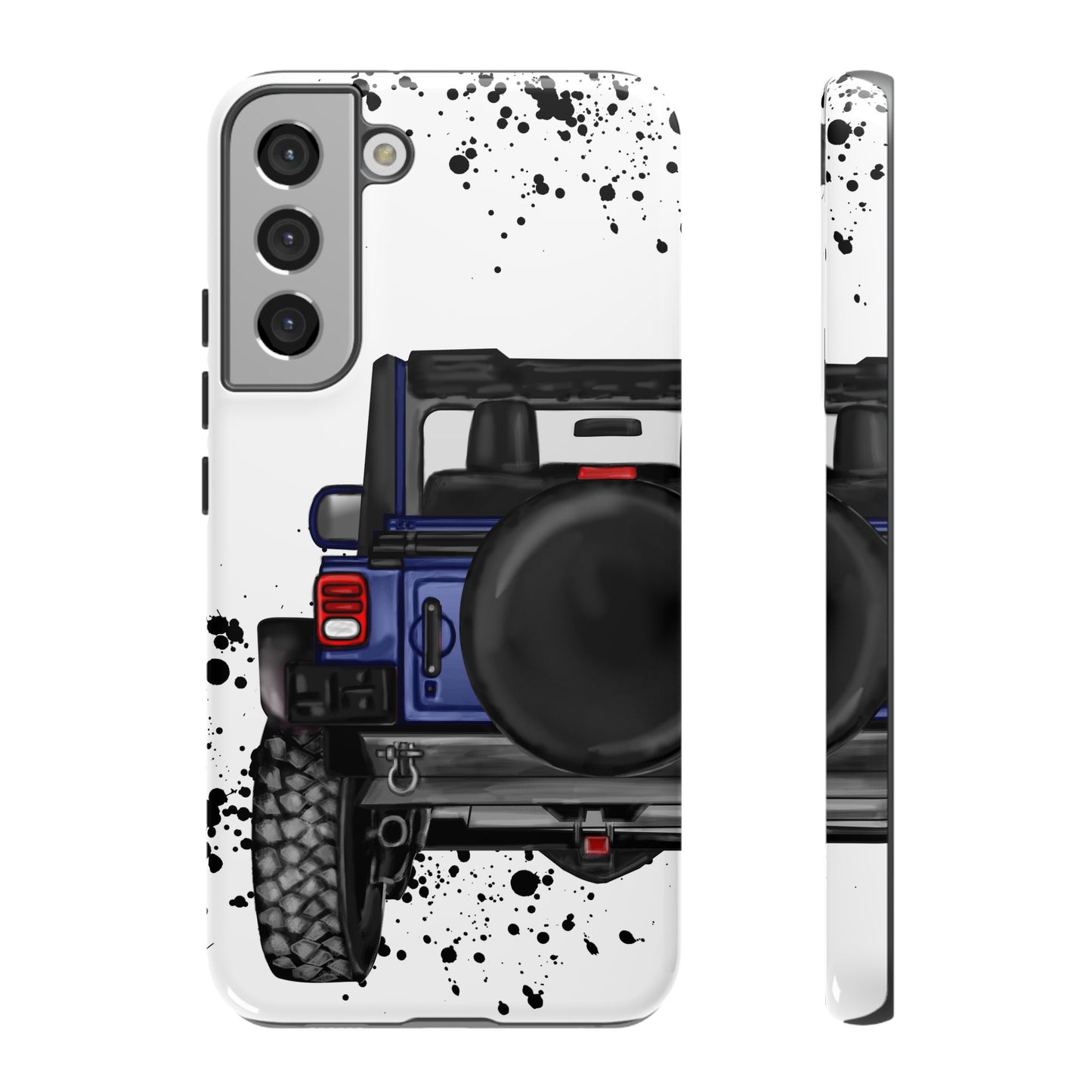 Off Road Life Dark Blue Protective Case for Iphone, Google and Samsung