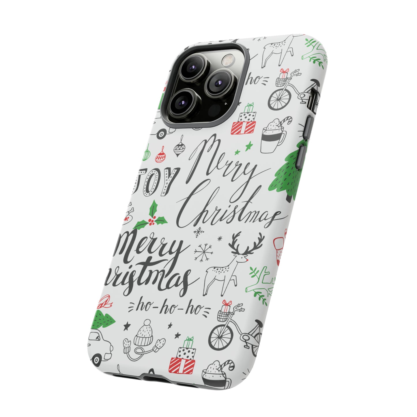 Merry Christmas Protective Phone Case for Iphone, Samsung and Google Phones