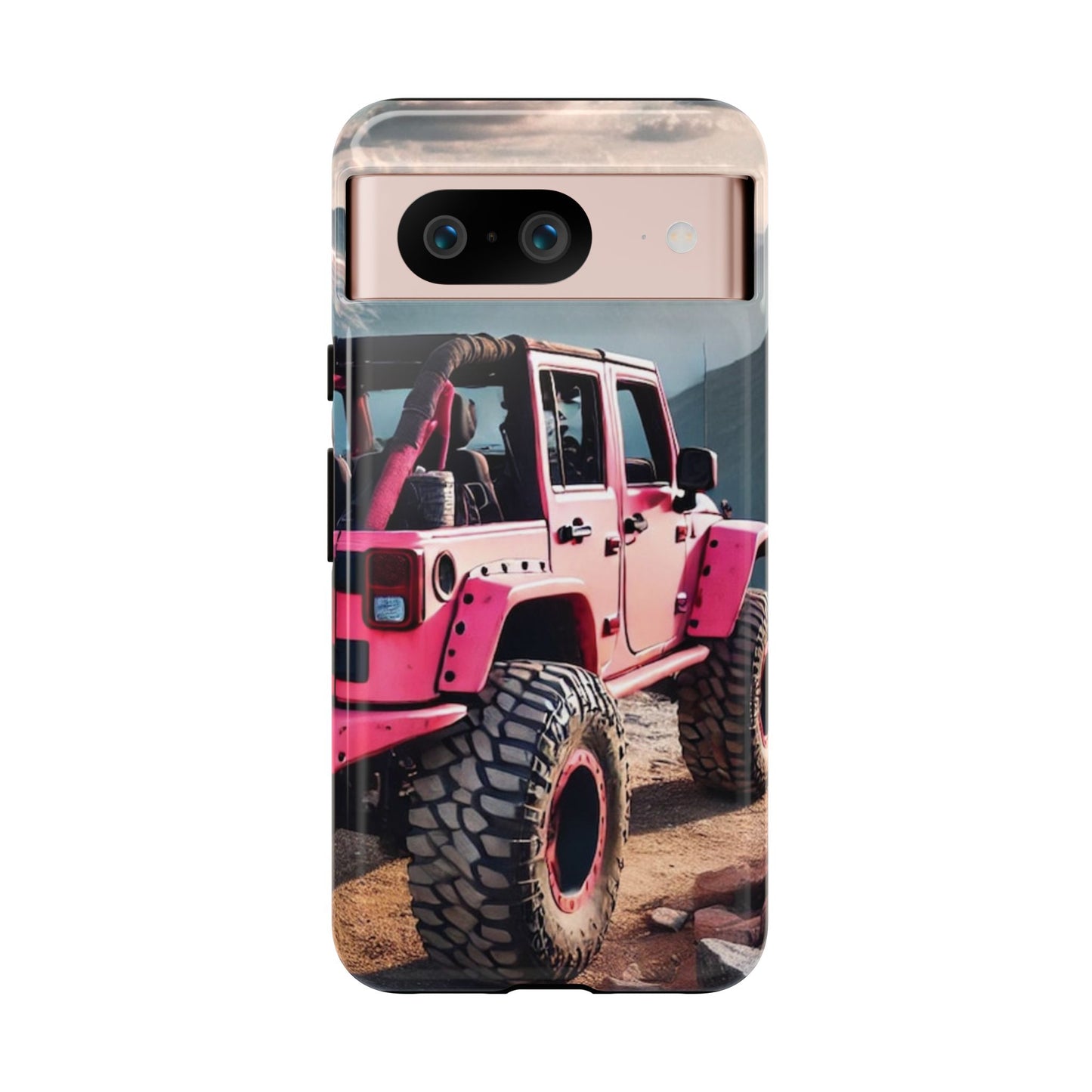 Pink Off Road Girl Phone Case