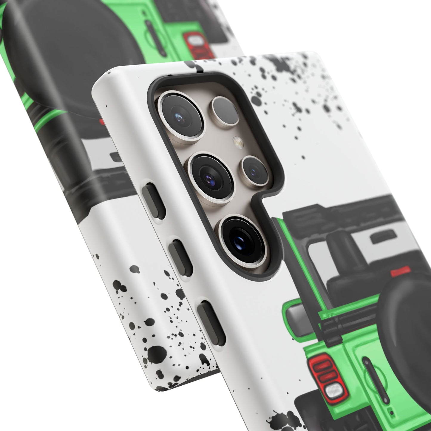 Off Road Life Green Protective Case for Iphone, Google and Samsung