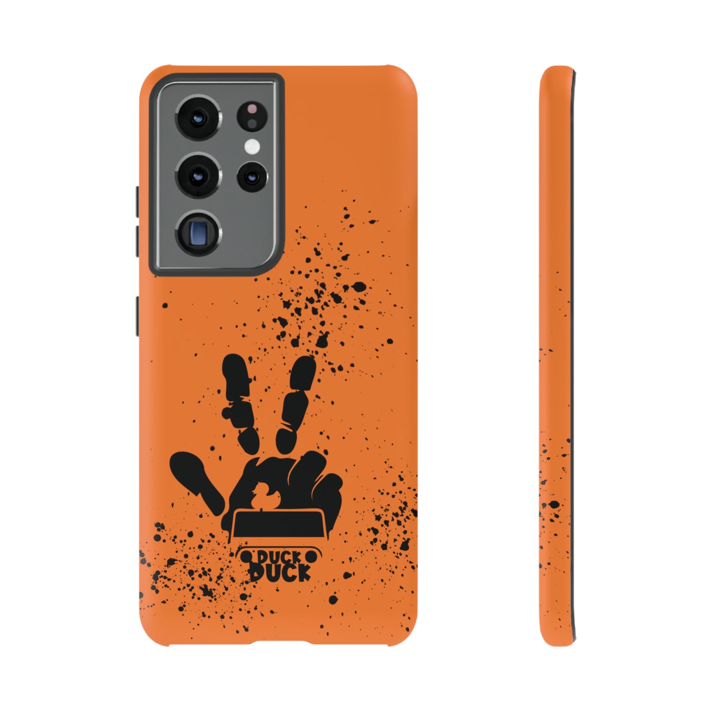 Duck Duck Orange Protective Phone Case for IPhone, Samsung and Google Phones