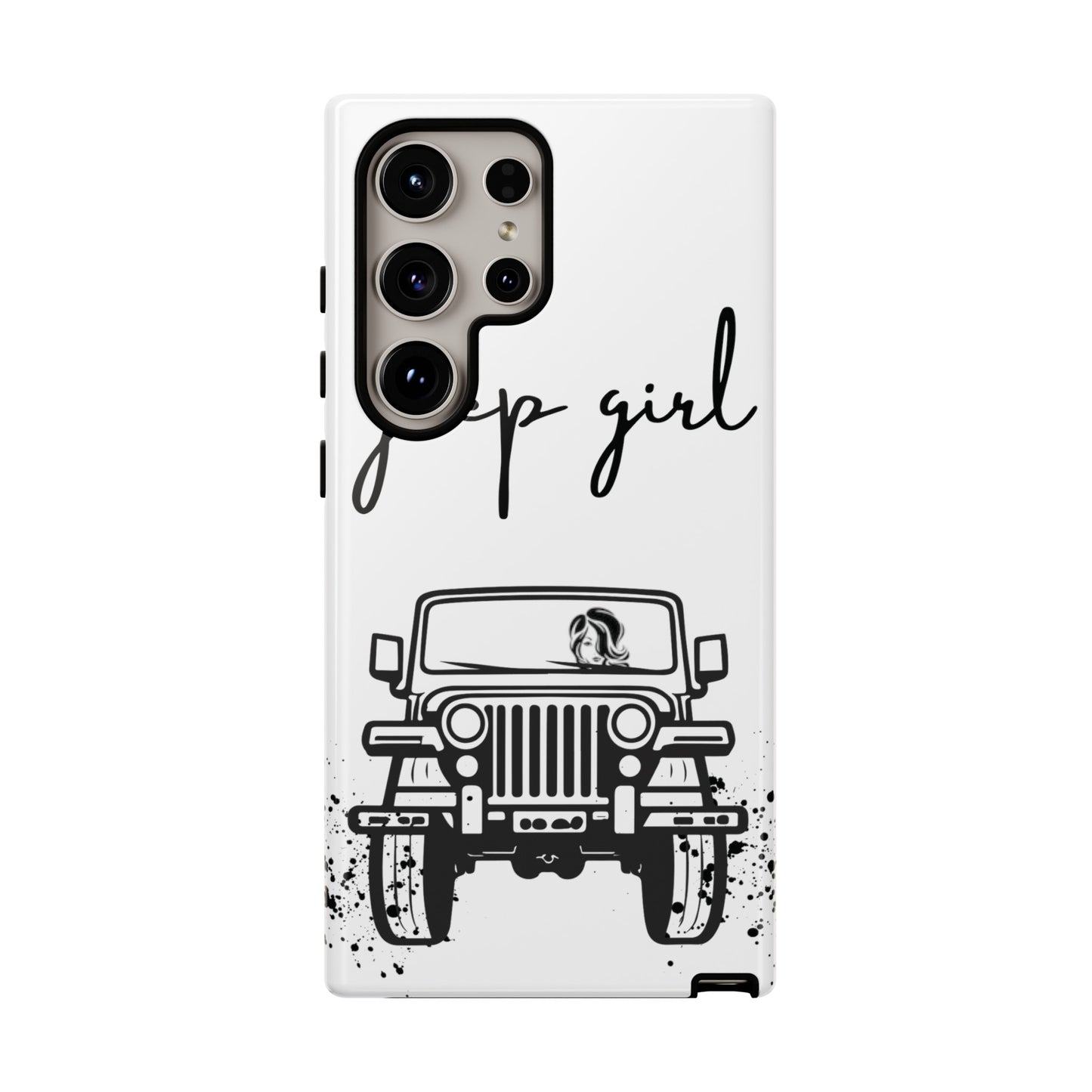 CJ Jeep Girl Phone Case