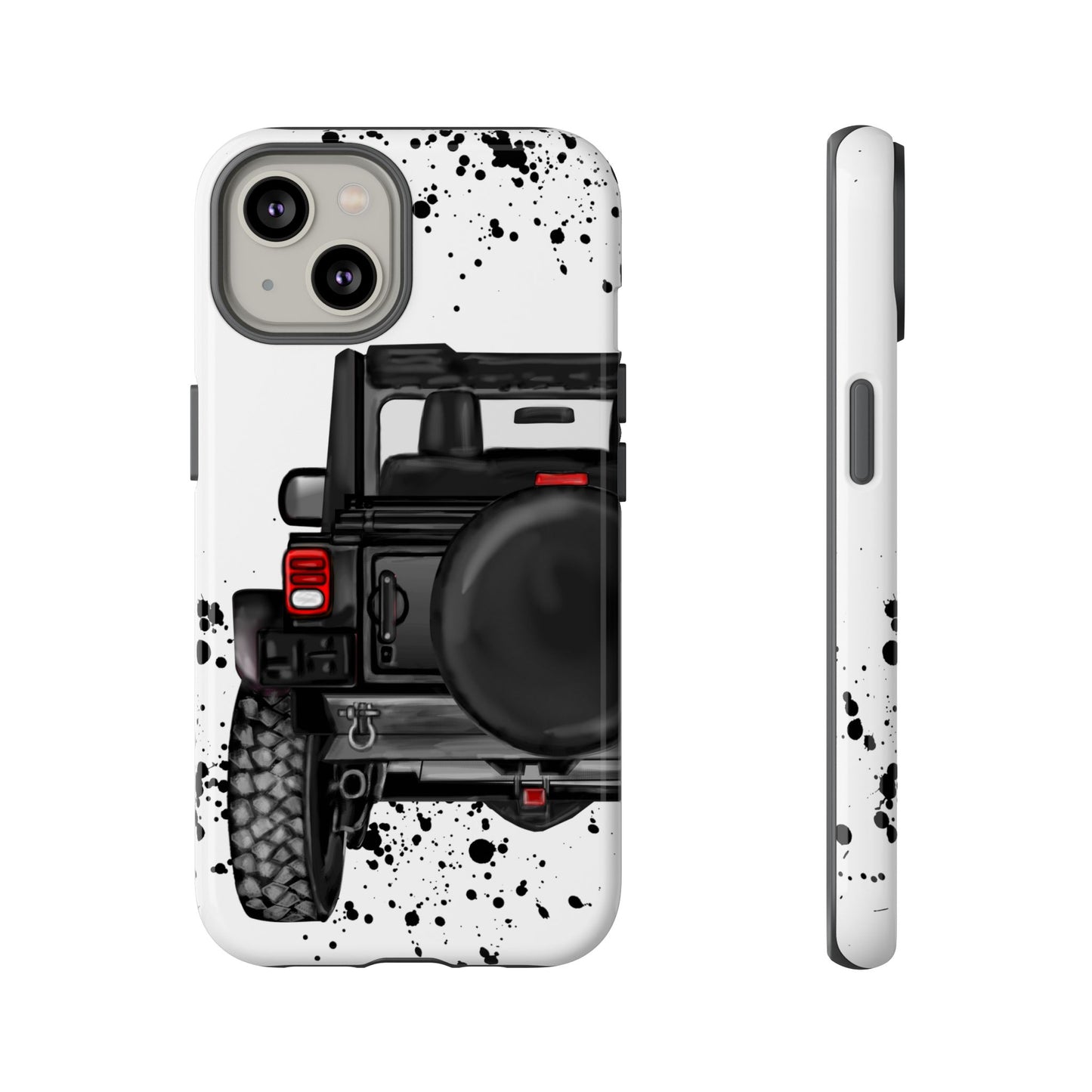 Off Road Life Black Protective Case for Iphone, Google and Samsung