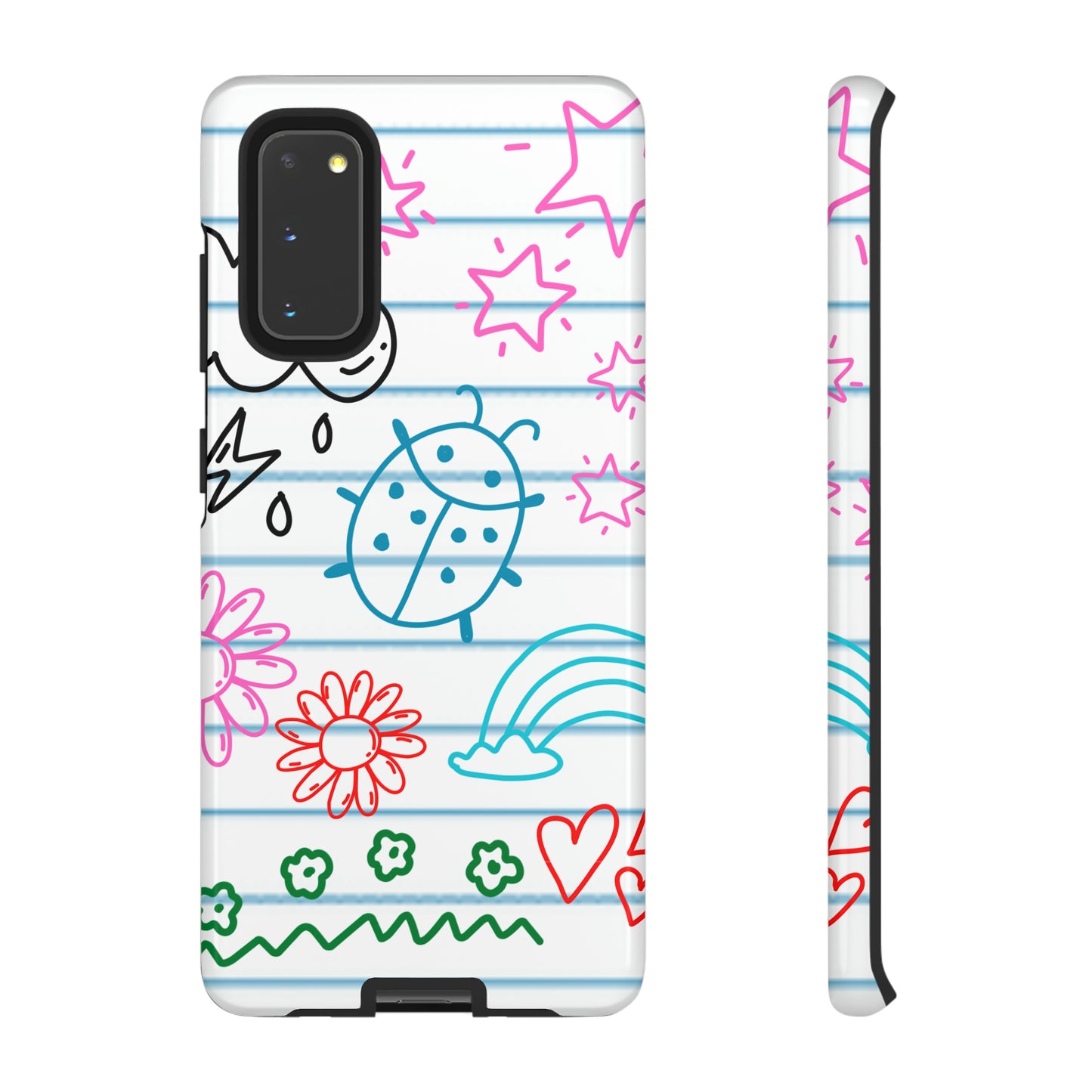 Kid Doodles Protective Phone Case for IPhone, Google and Samsung phones