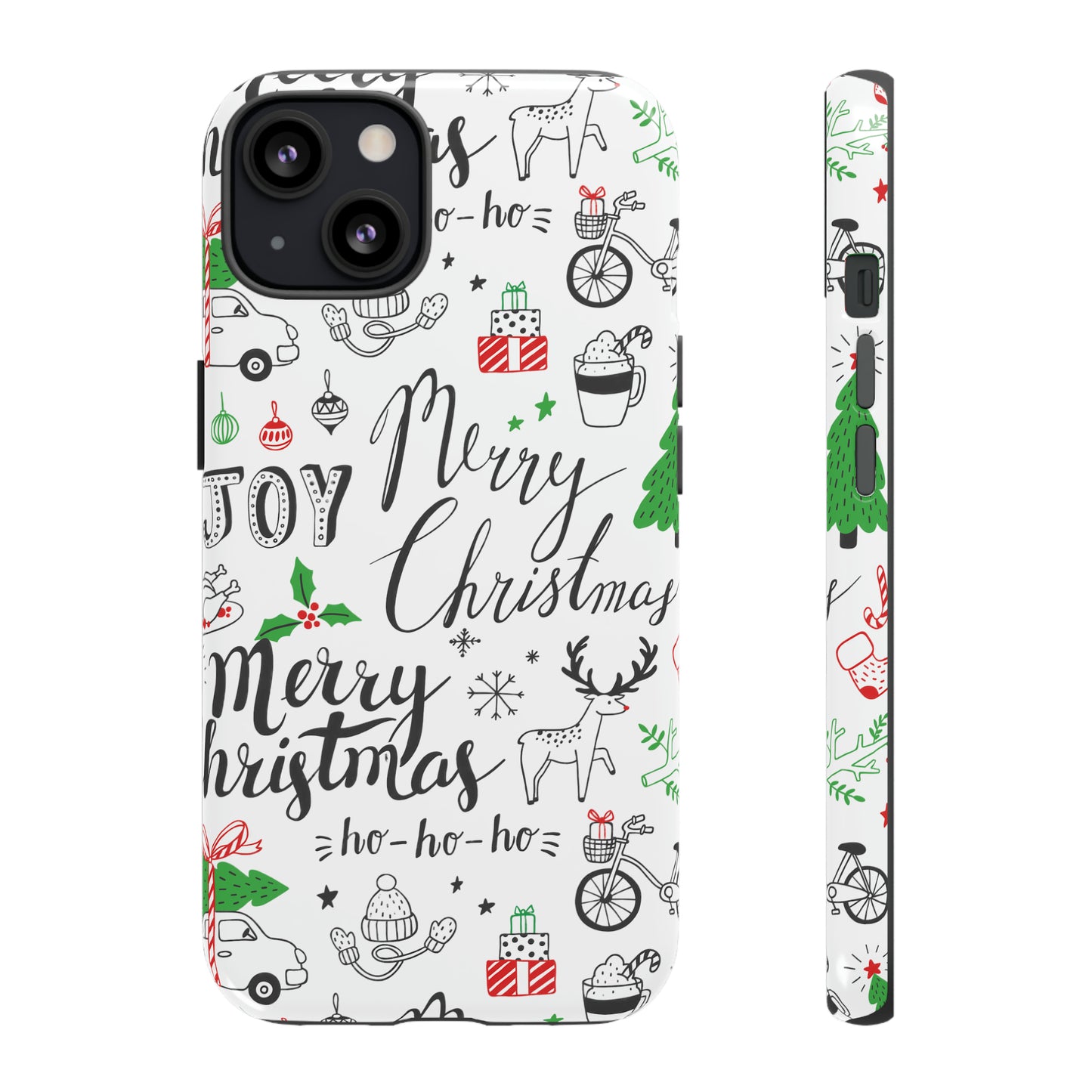 Merry Christmas Protective Phone Case for Iphone, Samsung and Google Phones